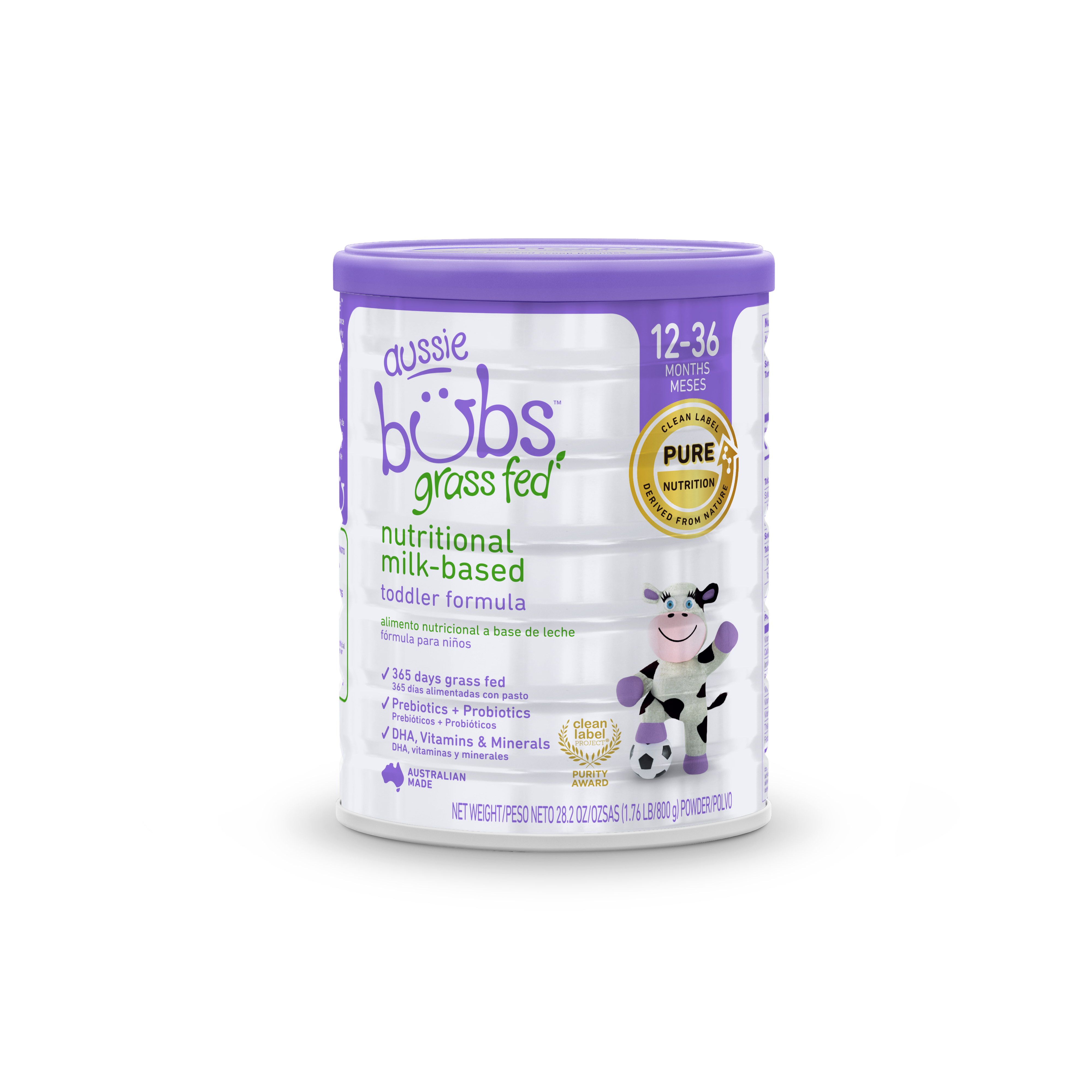 Aussie Bubs Grass Fed Nutritional Milk-Based Toddler Formula