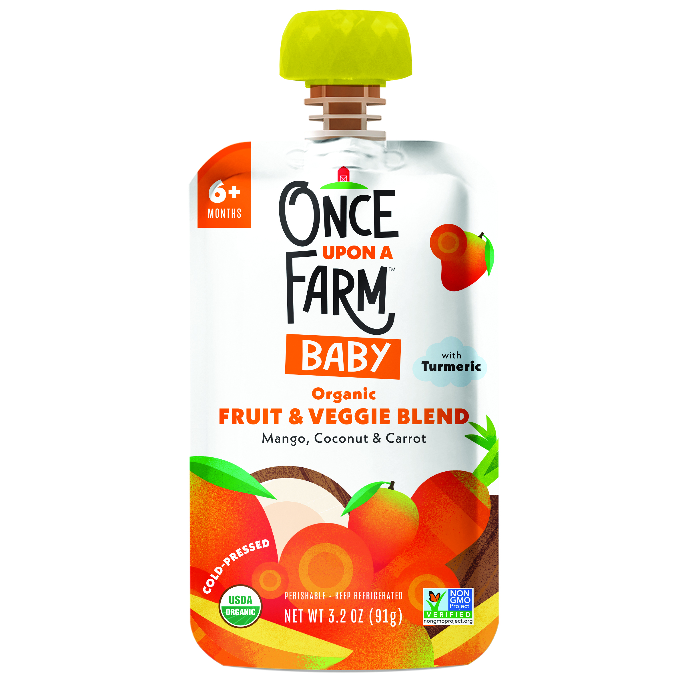Fruit & Veggie Blend Gold-y Mango and the 3 Coconuts