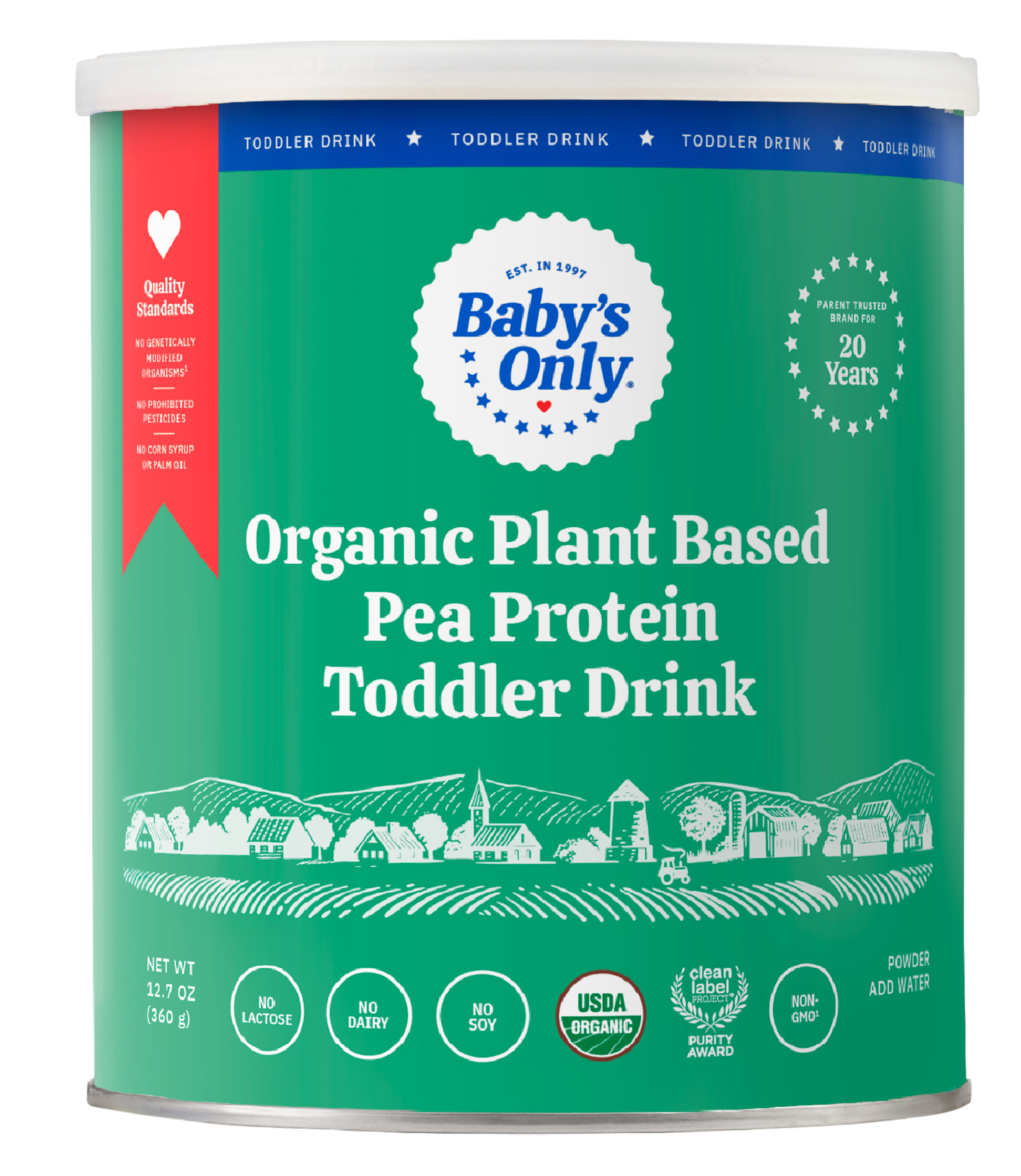 Baby’s Only Organic Plant Based Pea Protein Toddler Drink