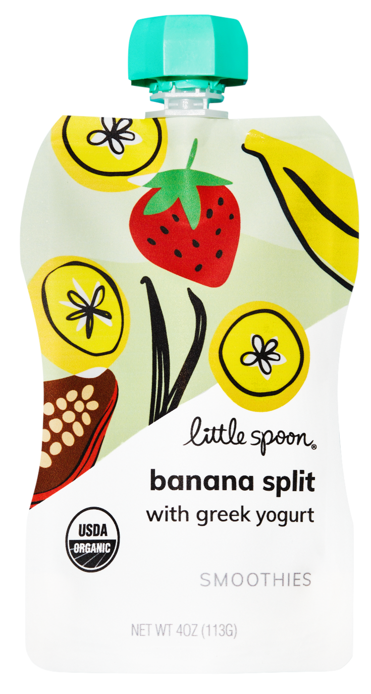 Banana Split with Greek Yogurt