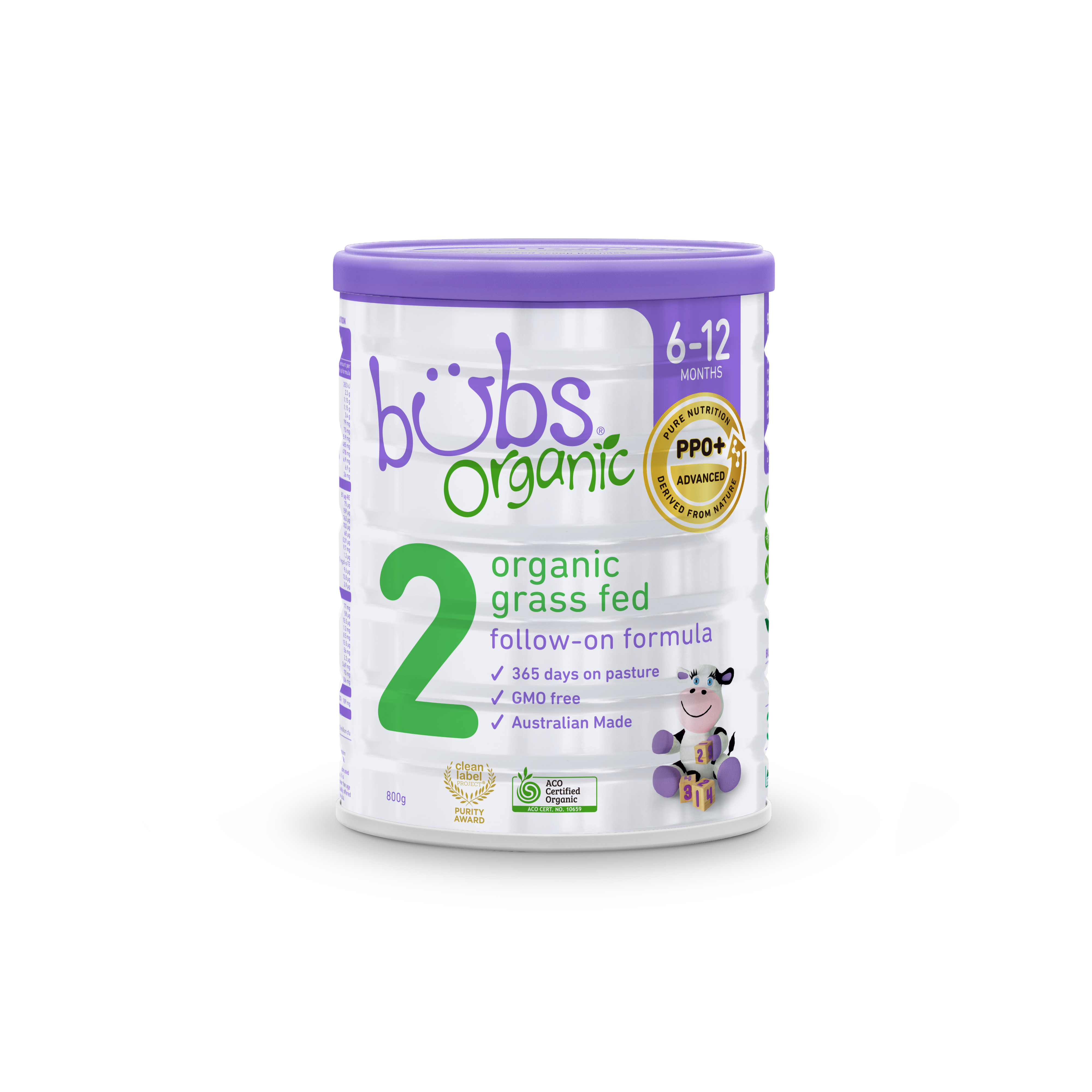 Bubs Organic Grass Fed Follow-on Formula S2