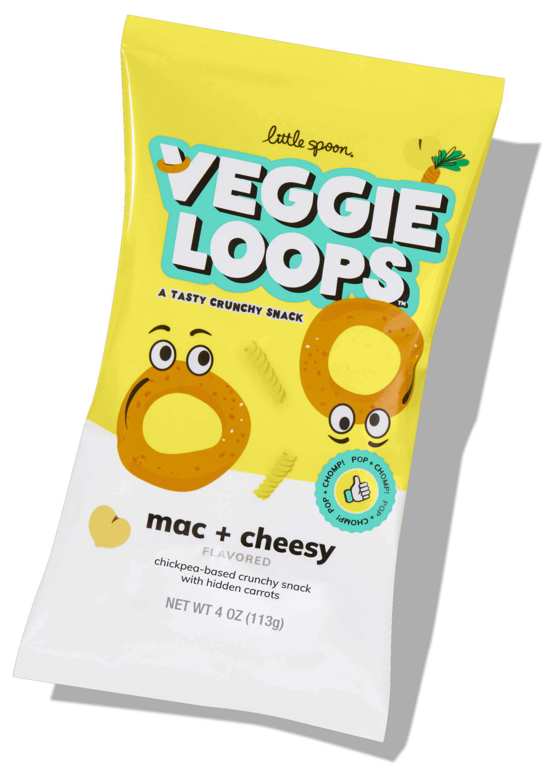 Mac + Cheesy Veggie Loops