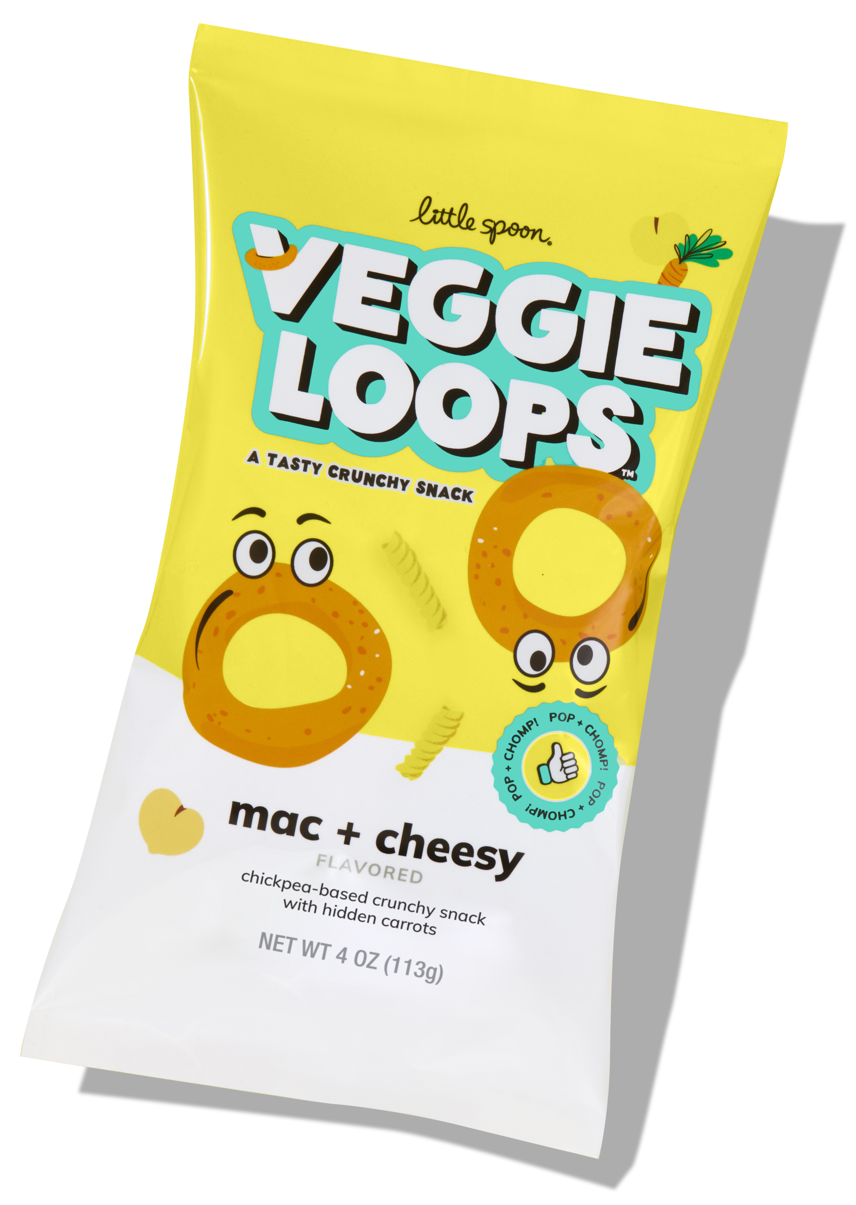 Mac + Cheesy Veggie Loops