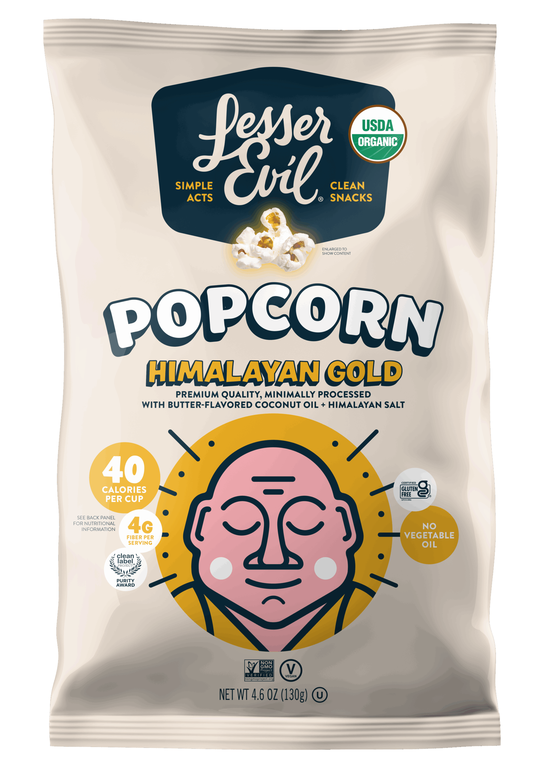 Organic Himalayan Gold Popcorn