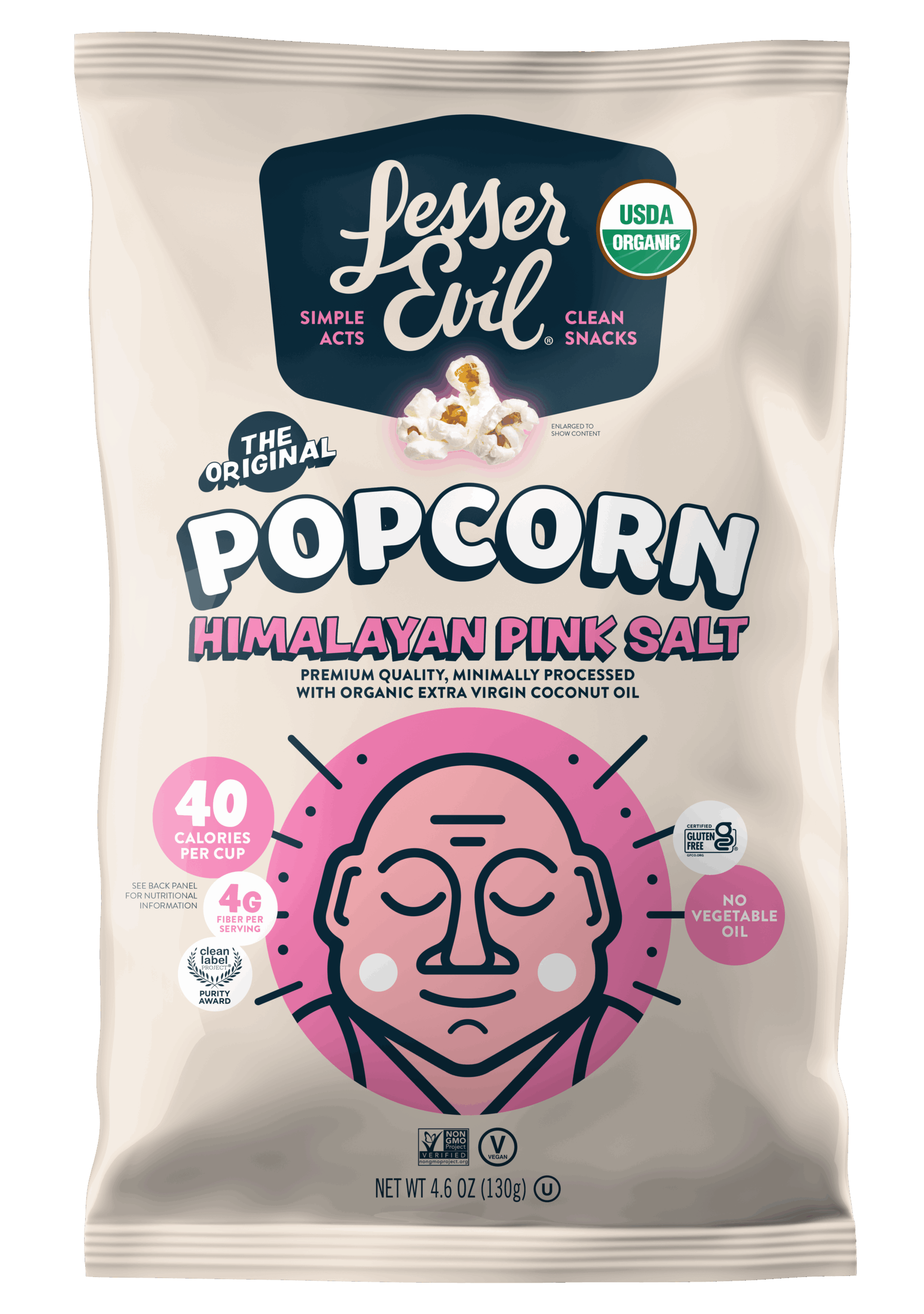Organic Himalayan Pink Popcorn