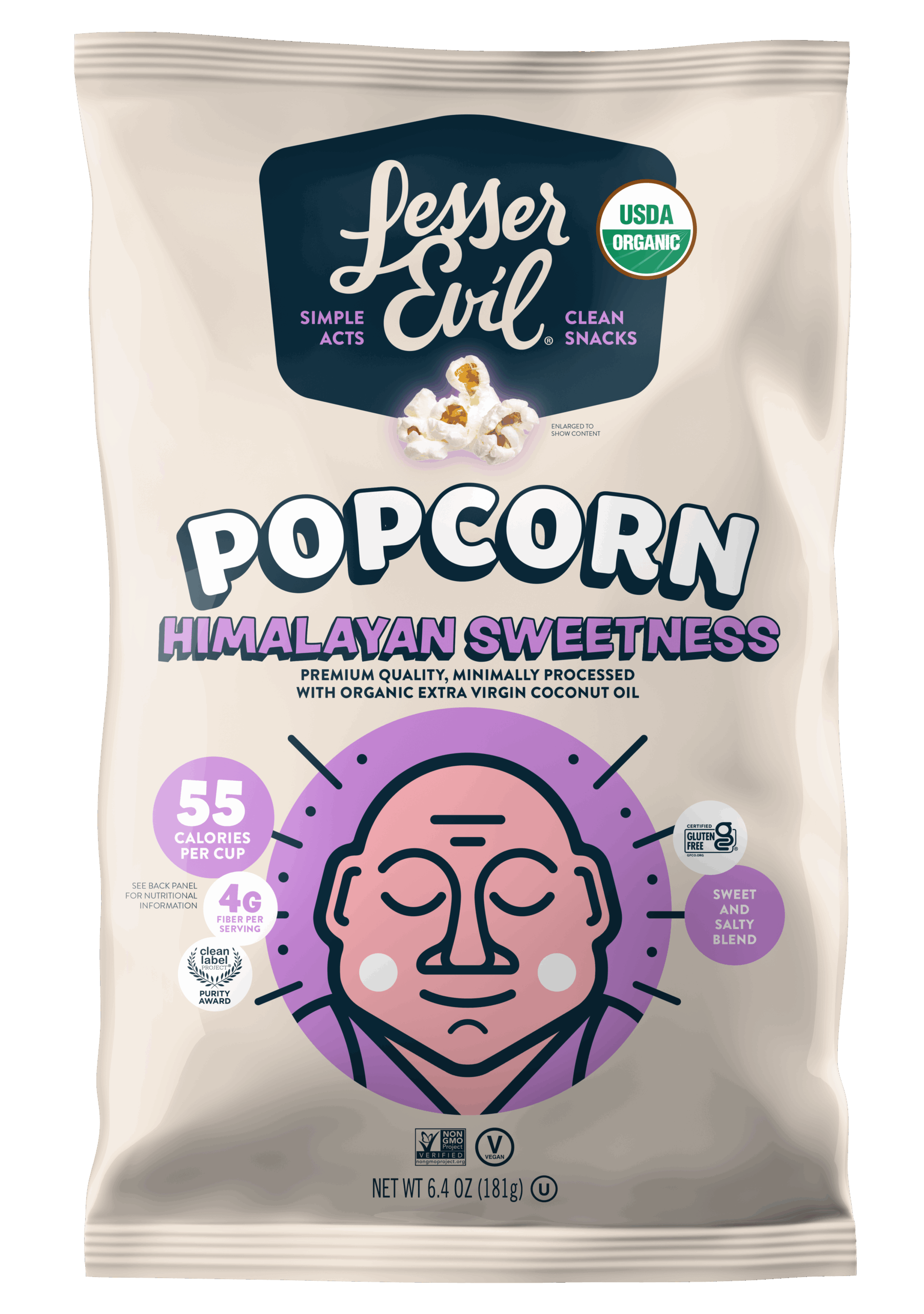 Organic Himalayan Sweetness Popcorn