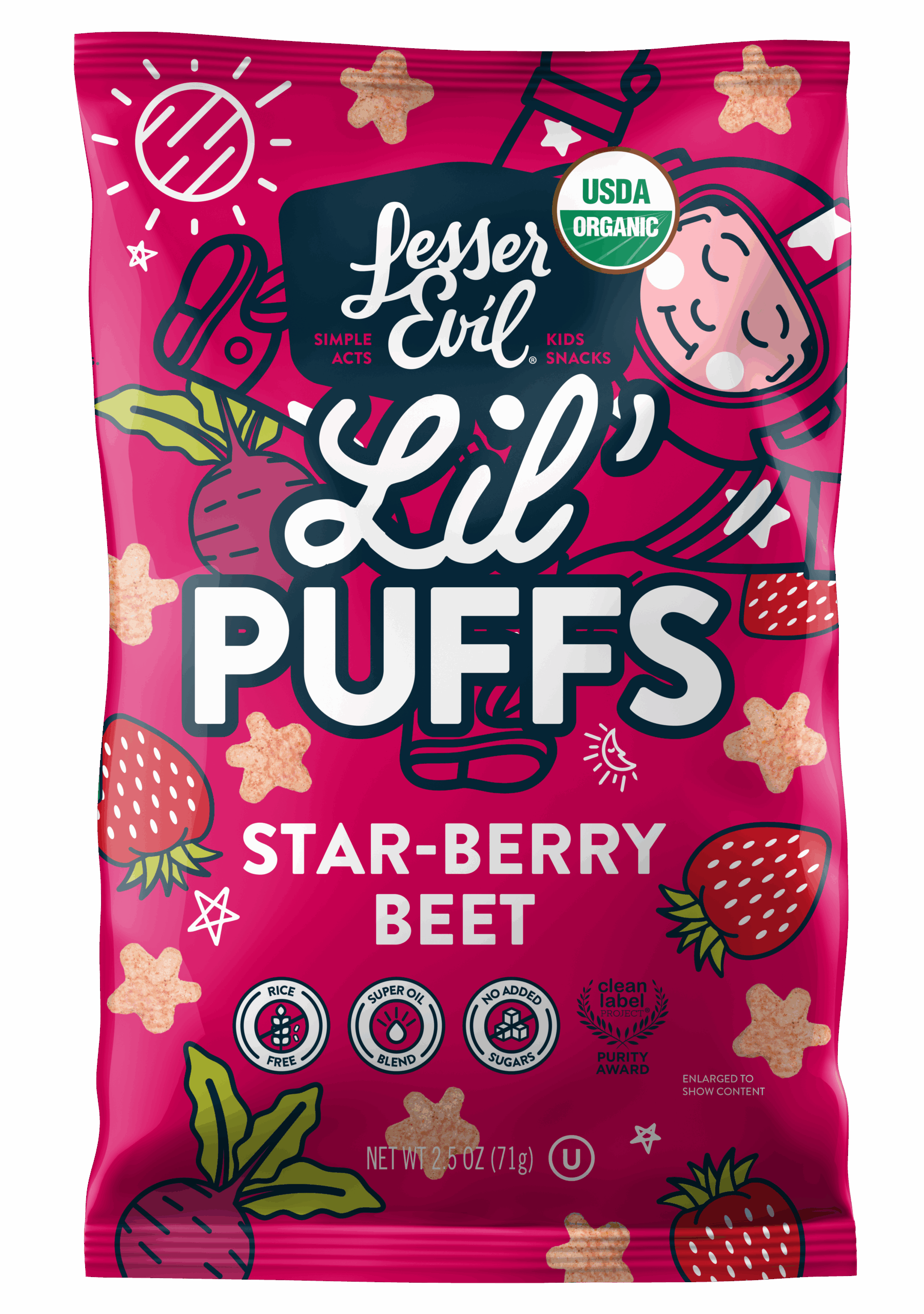 Lil Puffs Star-Berry Beet