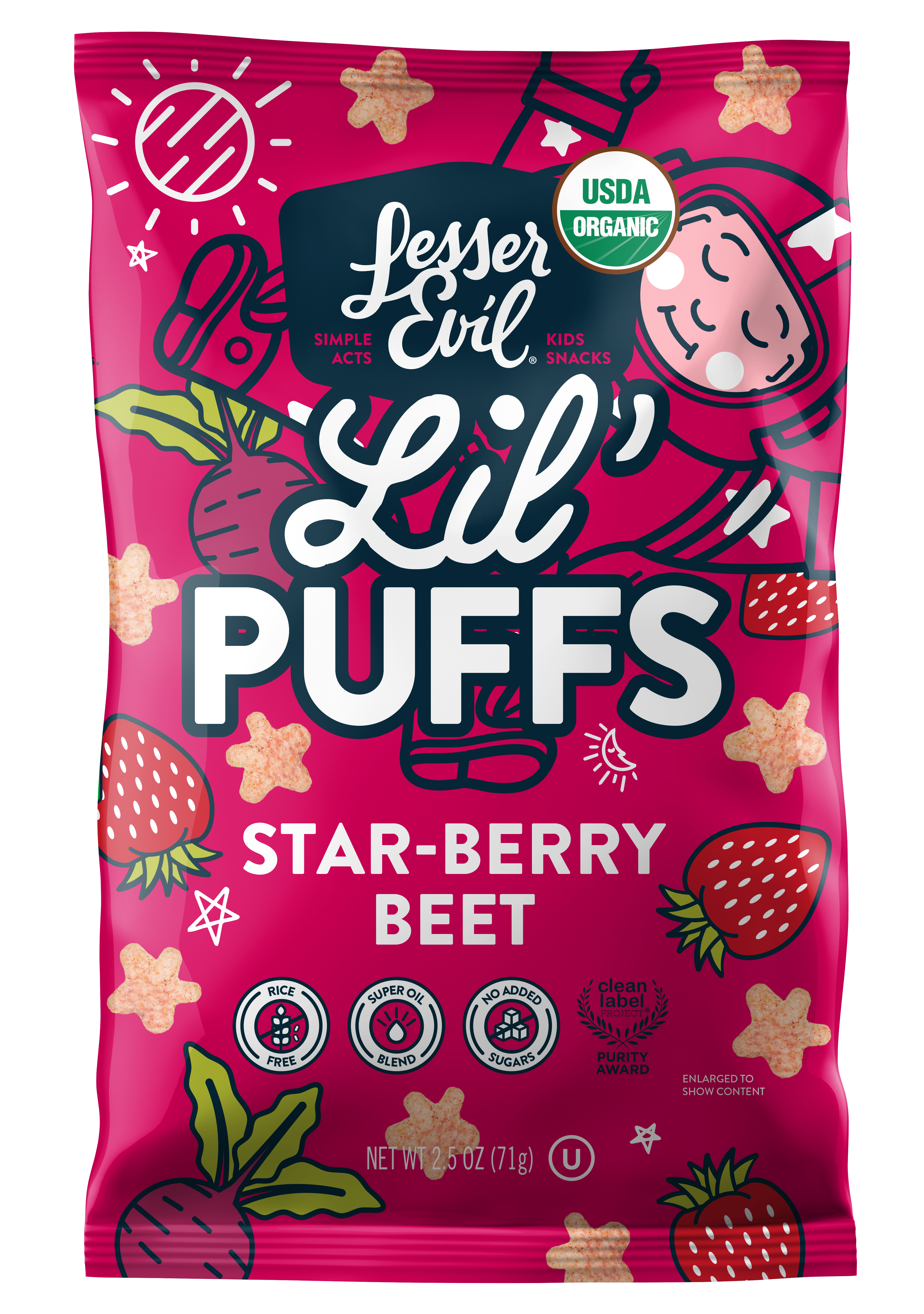 Lil Puffs Star-Berry Beet