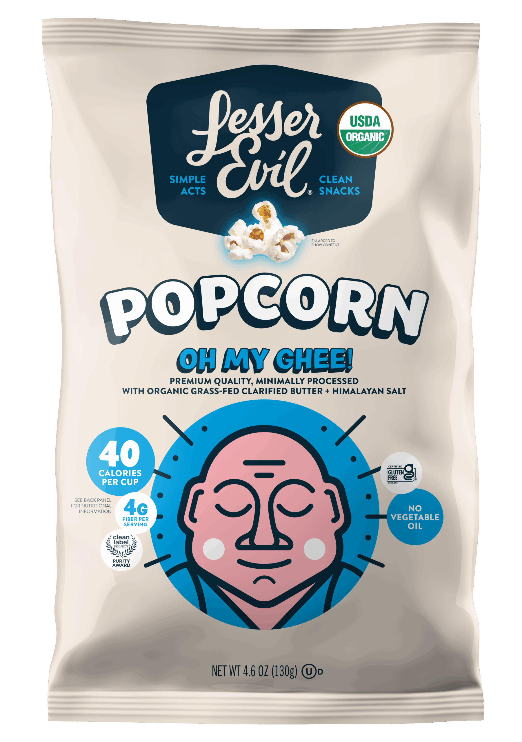 Organic Oh My Ghee Popcorn
