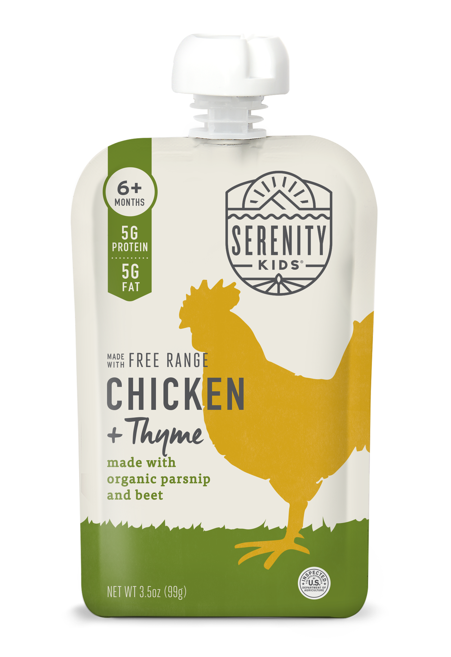 Free Range Chicken + Thyme with Organic Vegetables