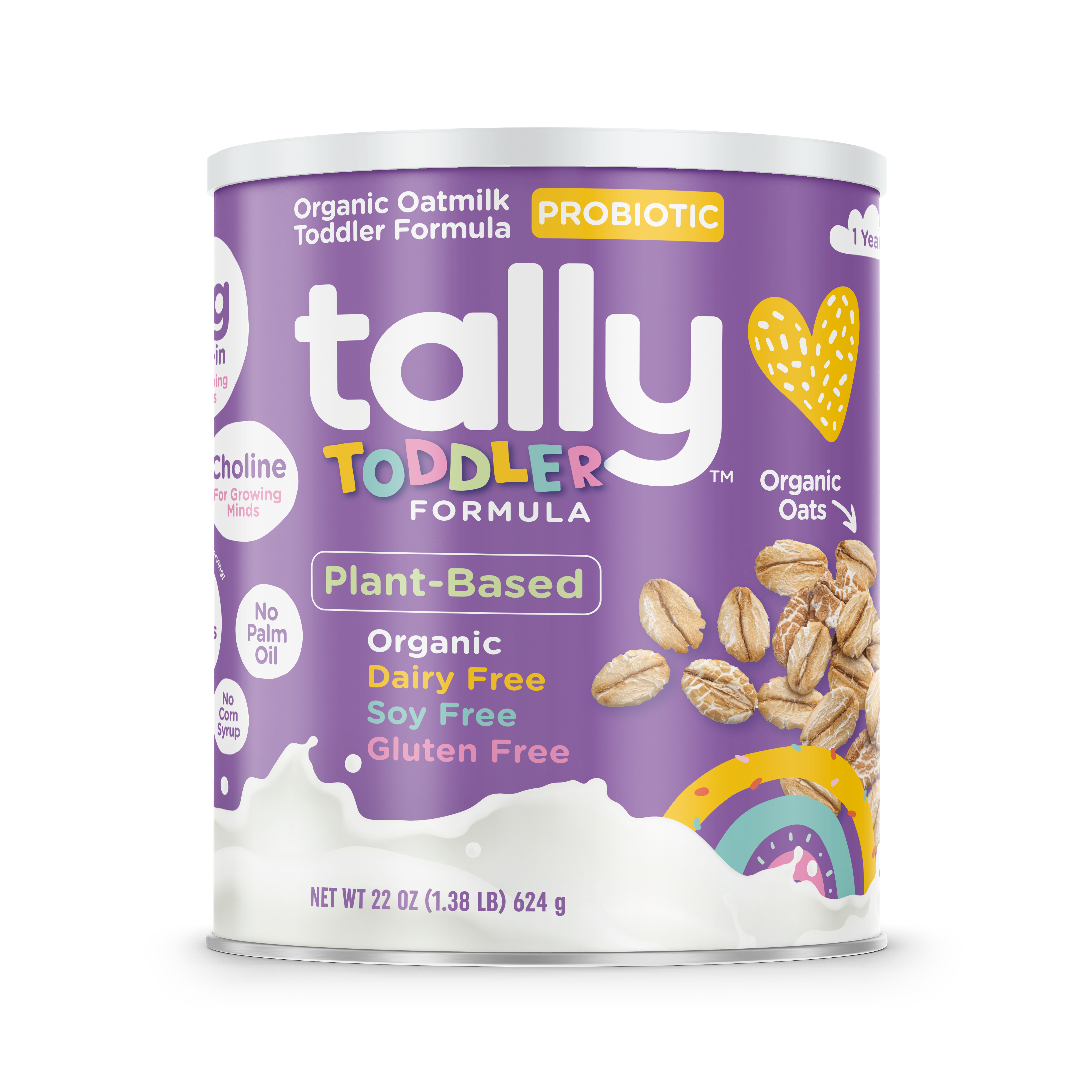 Tally Toddler Organic Oatmilk Formula Probiotic