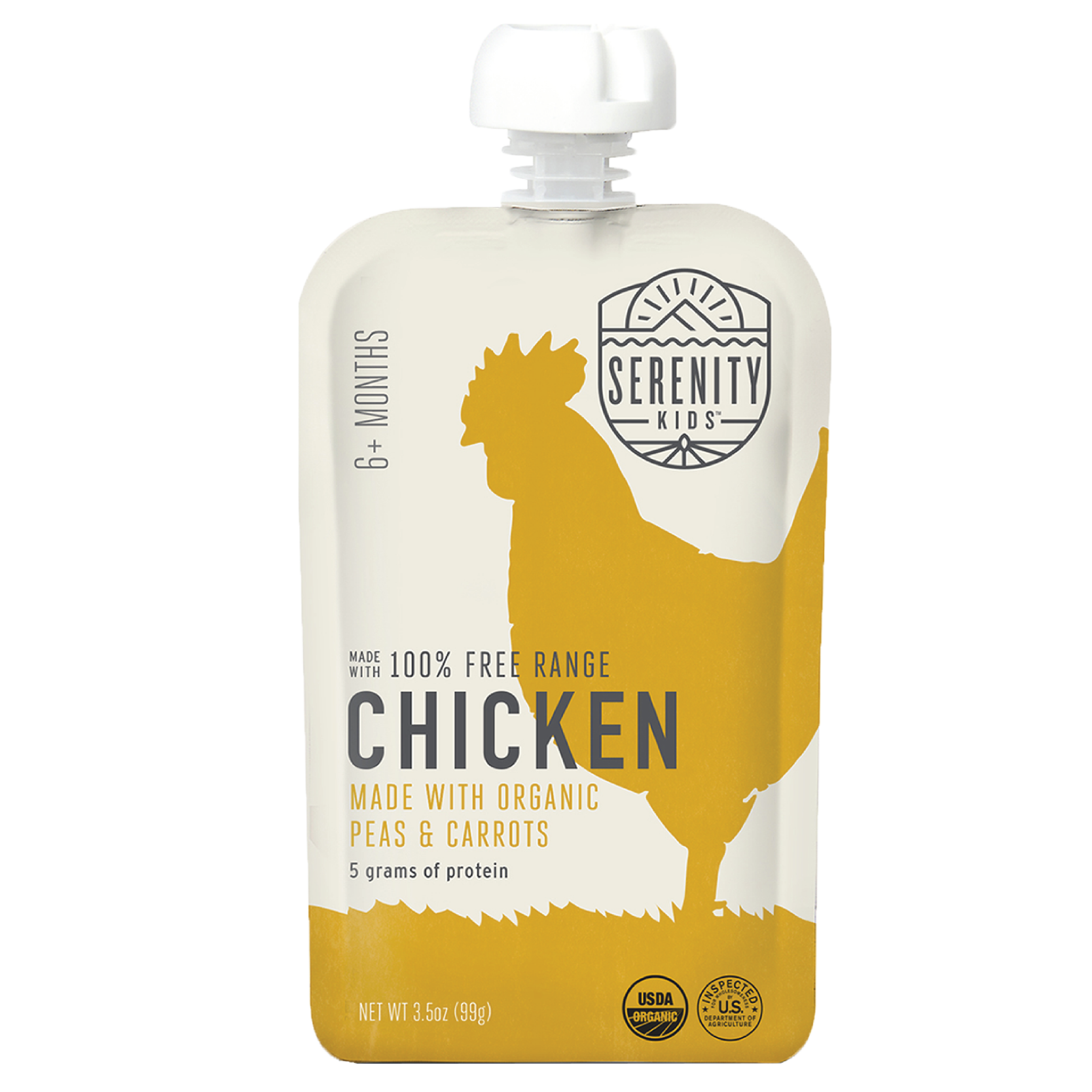 Free Range Chicken with Organic Peas & Carrots