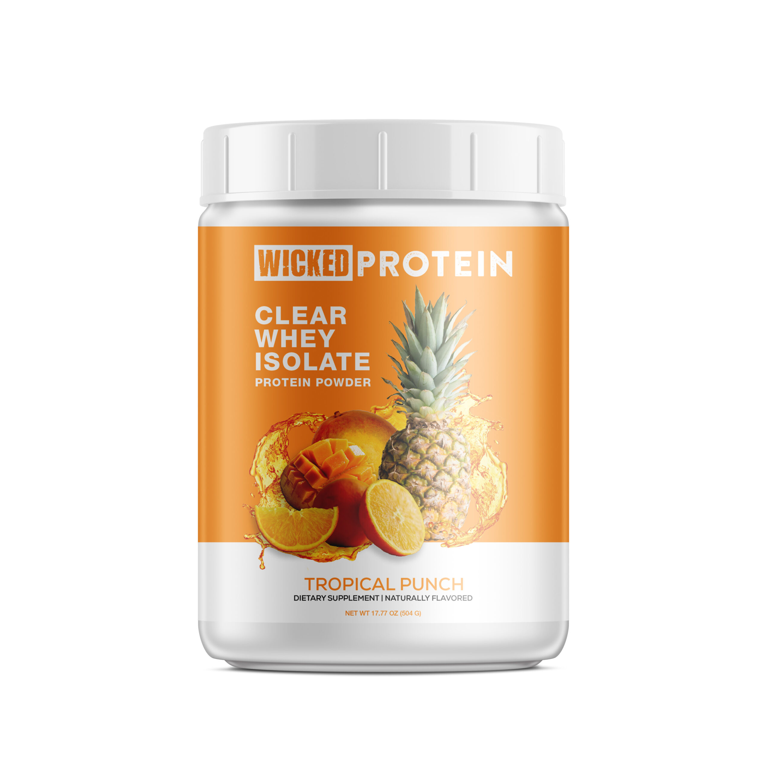 WICKED Tropical Punch Clear Whey Isolate Protein Powder