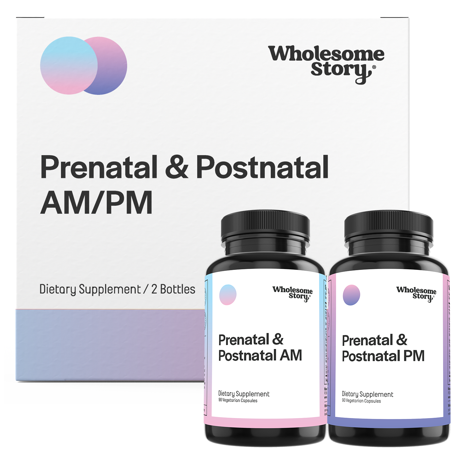 Prenatal & Postnatal AM/PM Multivitamins