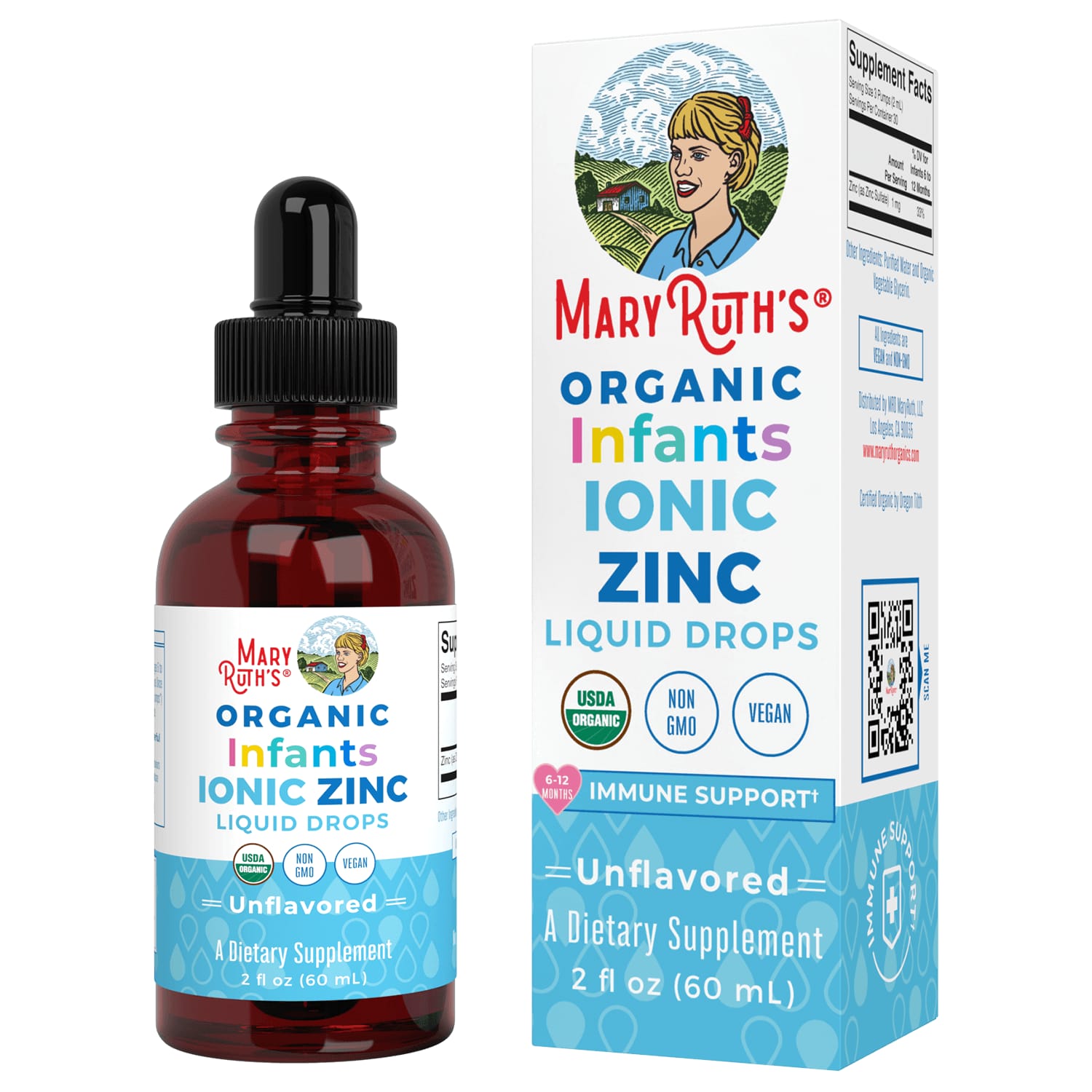 Organic Infants Ionic Zinc – Unflavored