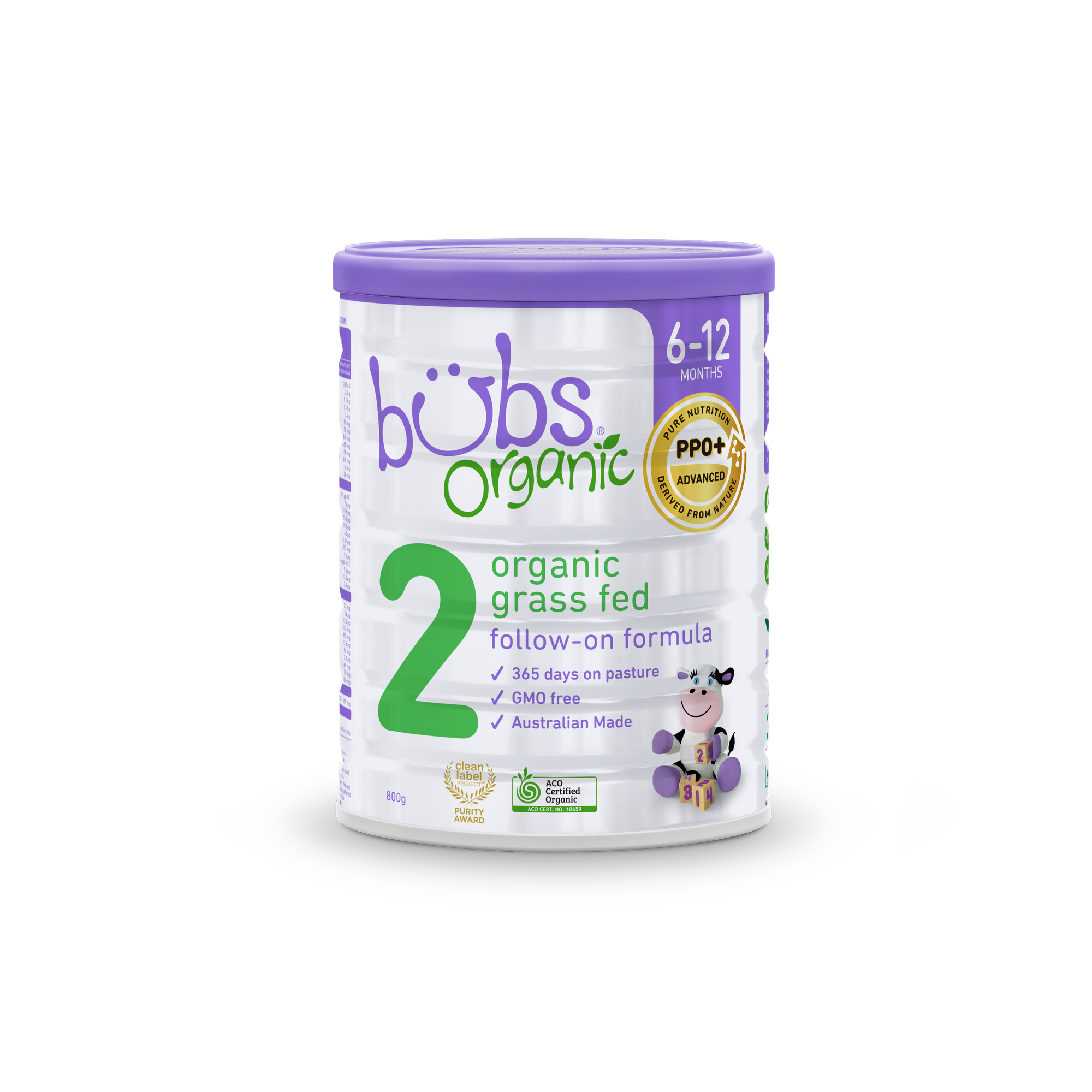 Bubs Organic Grass Fed Follow-on Formula S2