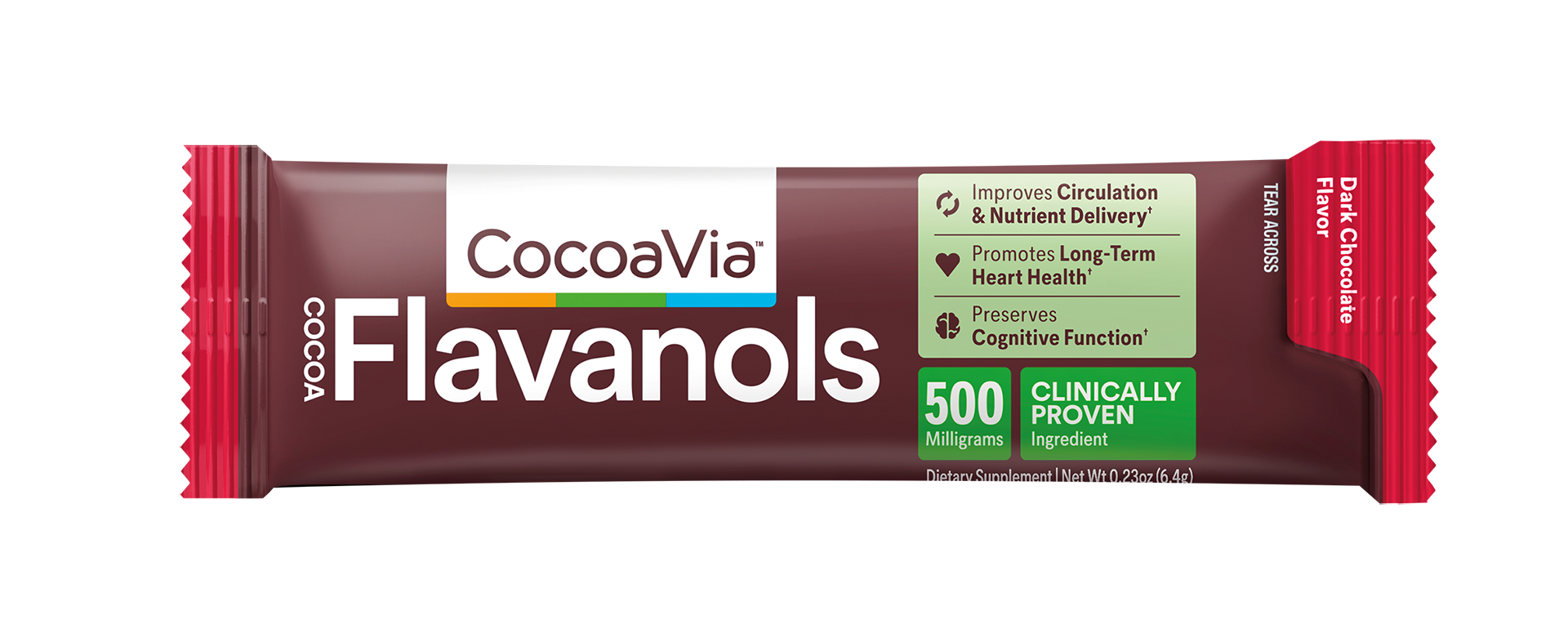 500mg Cocoa Flavanol Single Serving 10sv