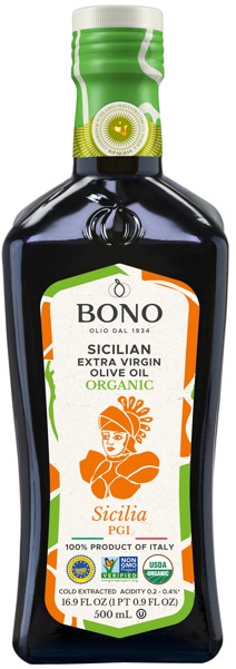 PGI Certified Organic Sicilia EVOO