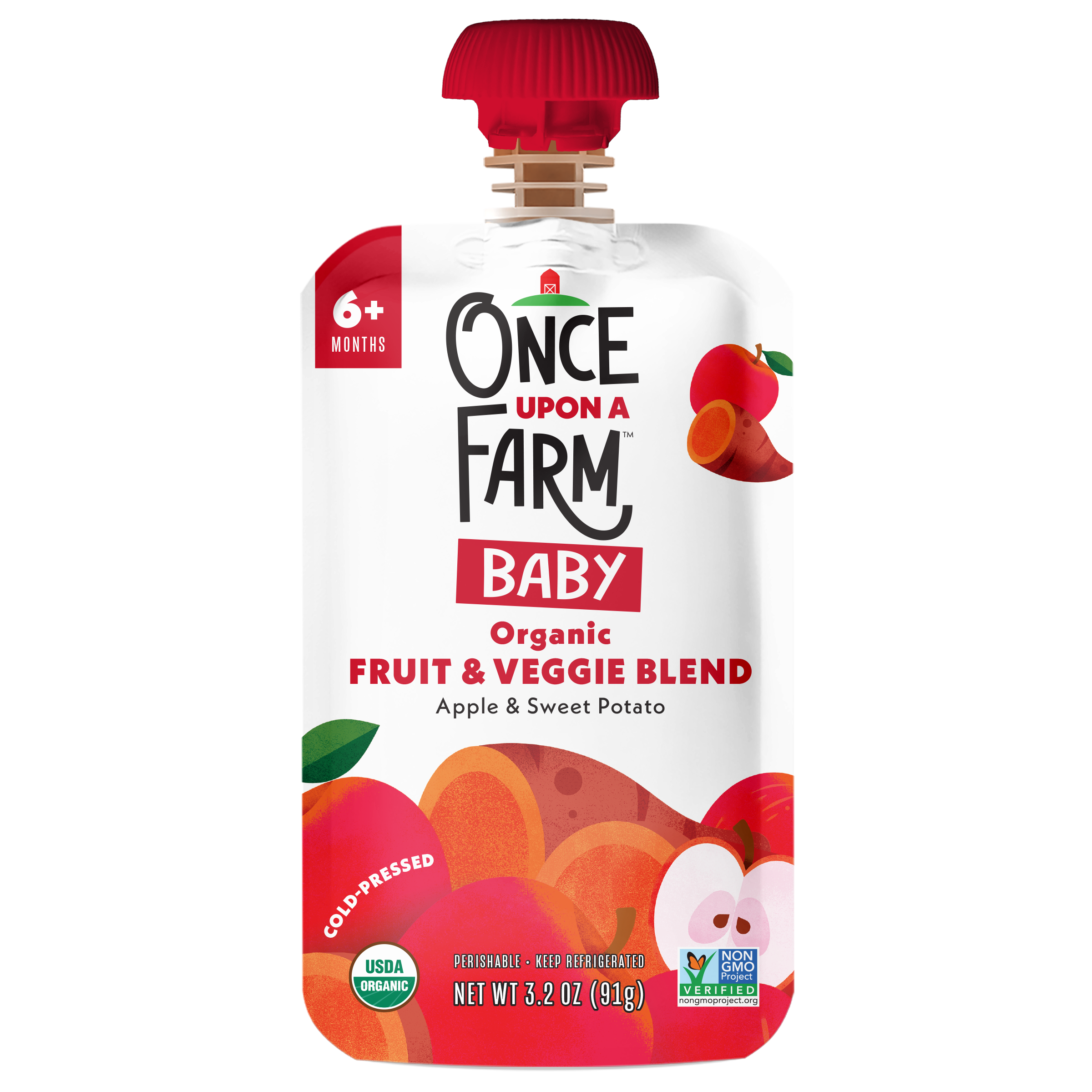 Baby Organic Fruit Blend Apple & Sweet Potato
