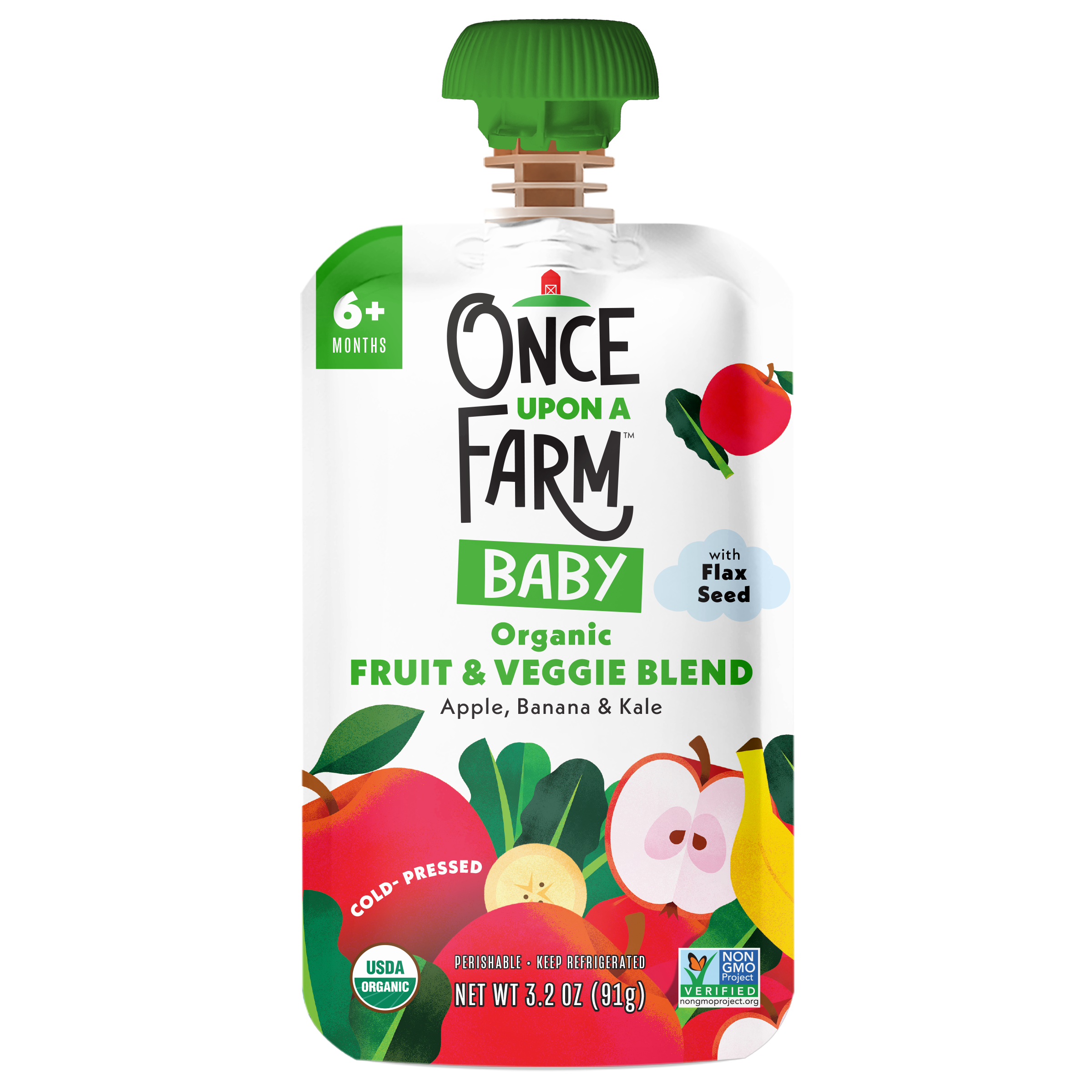 Fruit & Veggie Blend – Apple, Banana, Kale