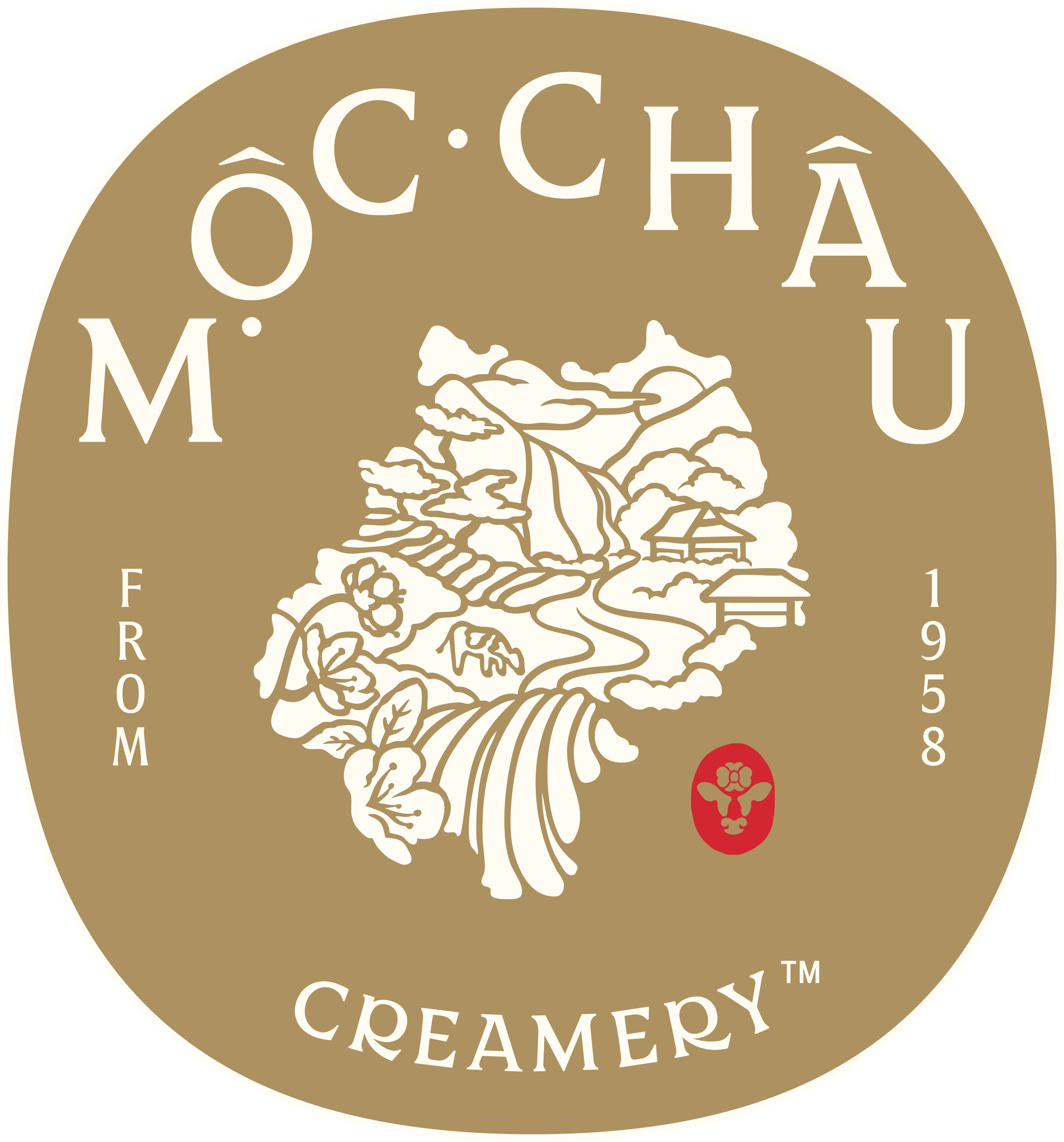 Mộc Châu Creamery logo