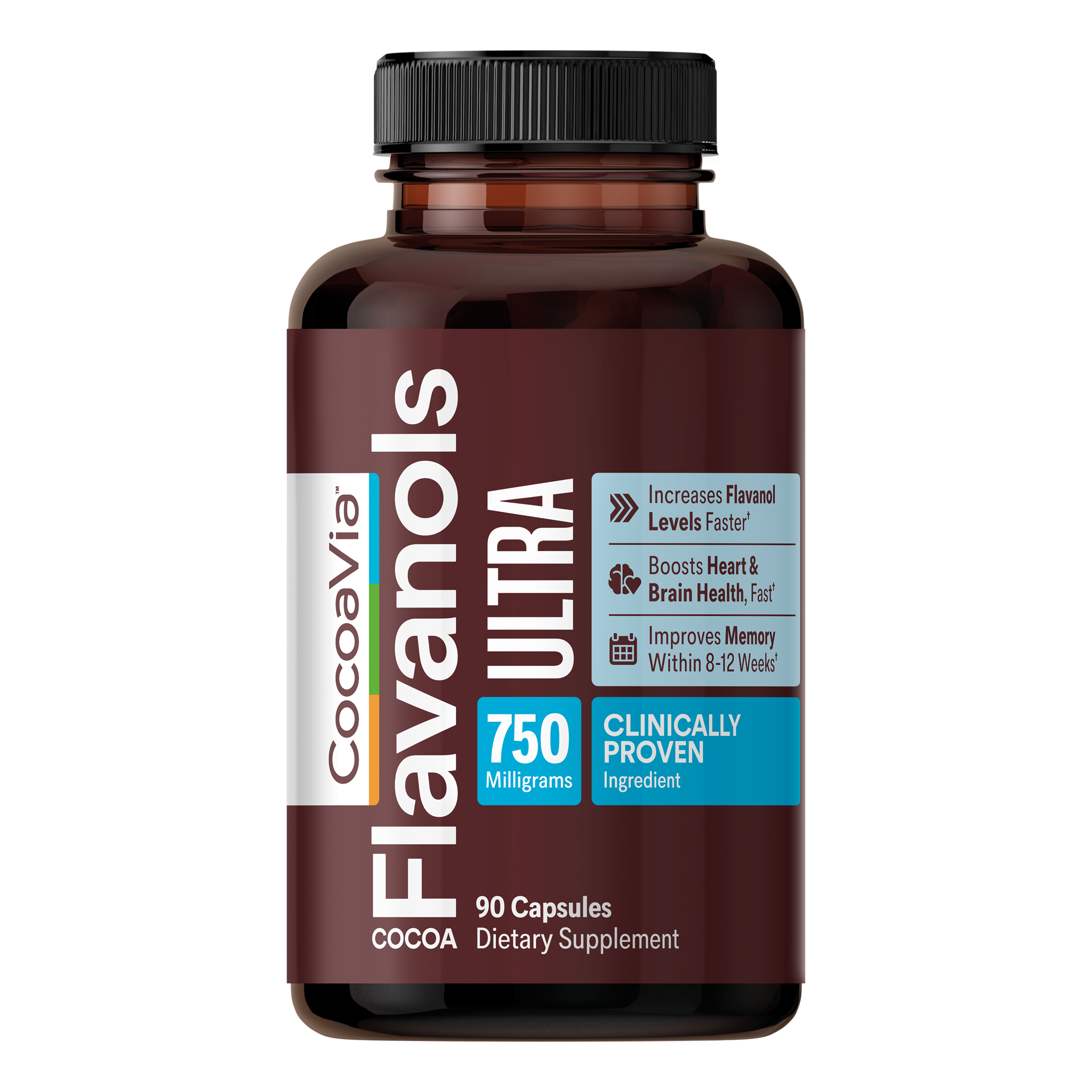 Cocoa Flavanol 750 Capsules 30sv