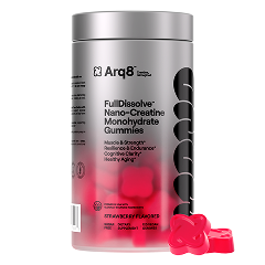 Creatine Monohydrate Gummies 5000 mg | 120 | Strawberry