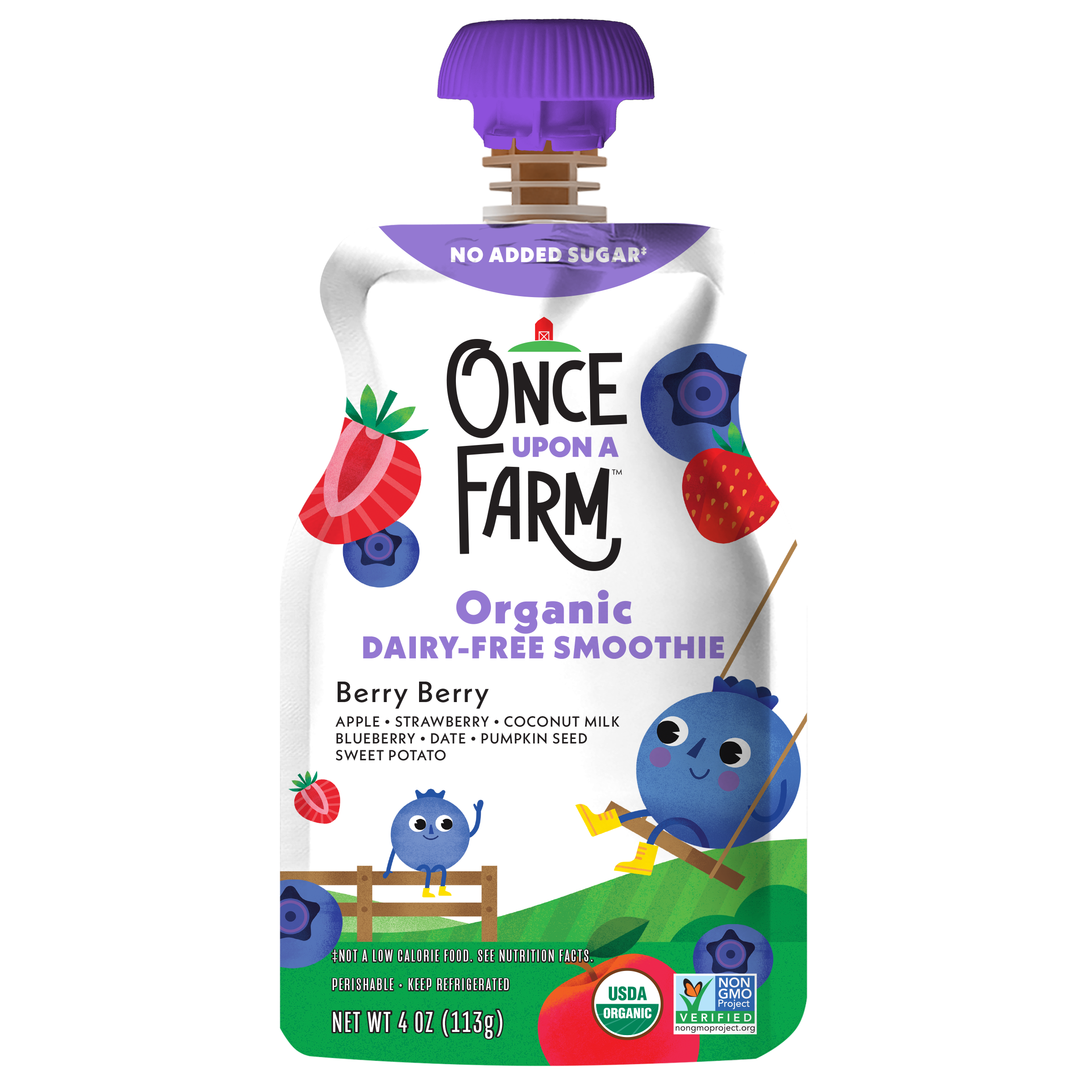Organic Dairy Free Smoothie Berry Berry