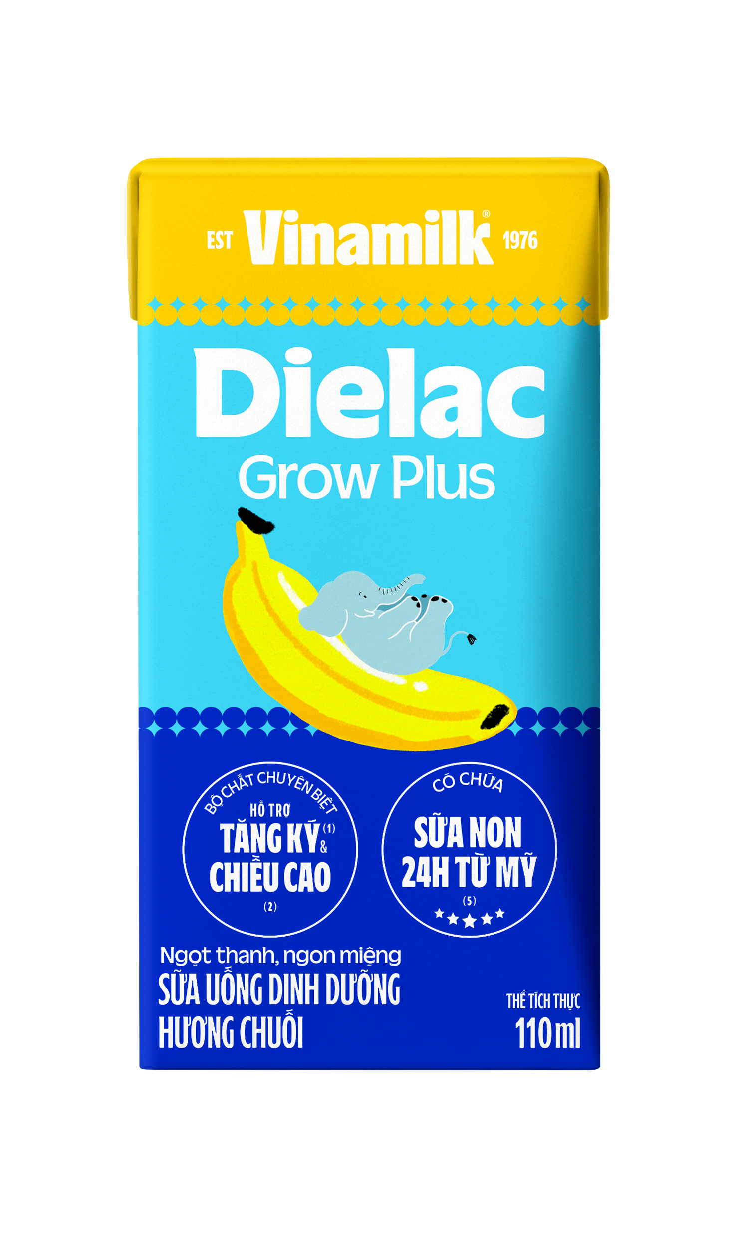 Dielac Grow Plus – Nutritious Milk – Banana flavour
