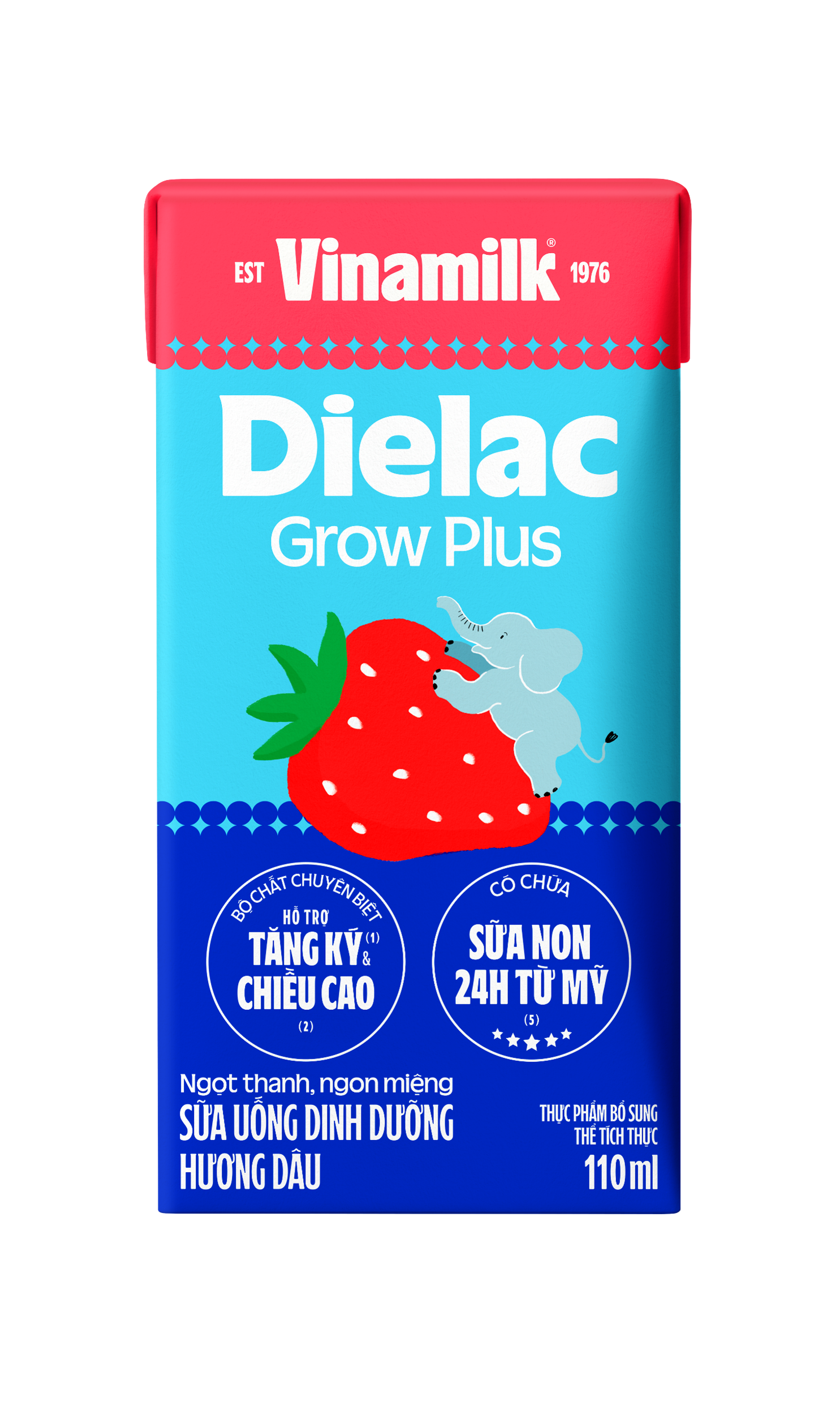 Dielac Grow Plus – Nutritious Milk – Strawberry flavour