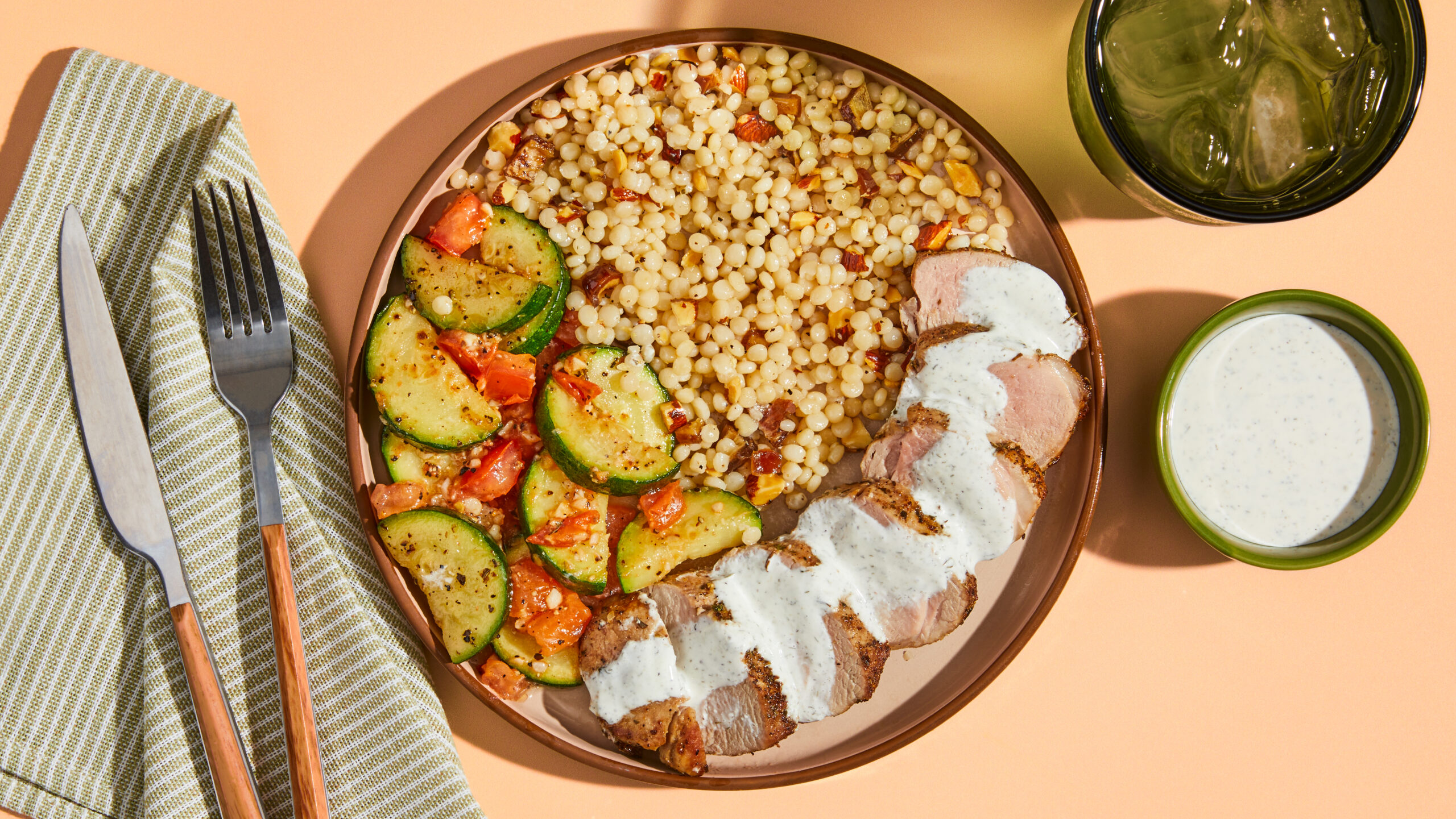 Pork Filet with Lemon Dill Sauce