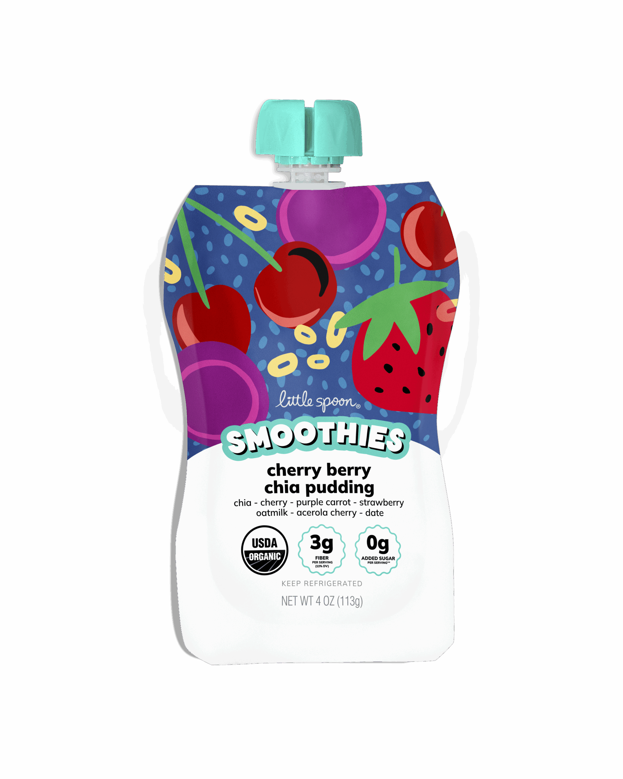 Cherry Berry Chia Pudding