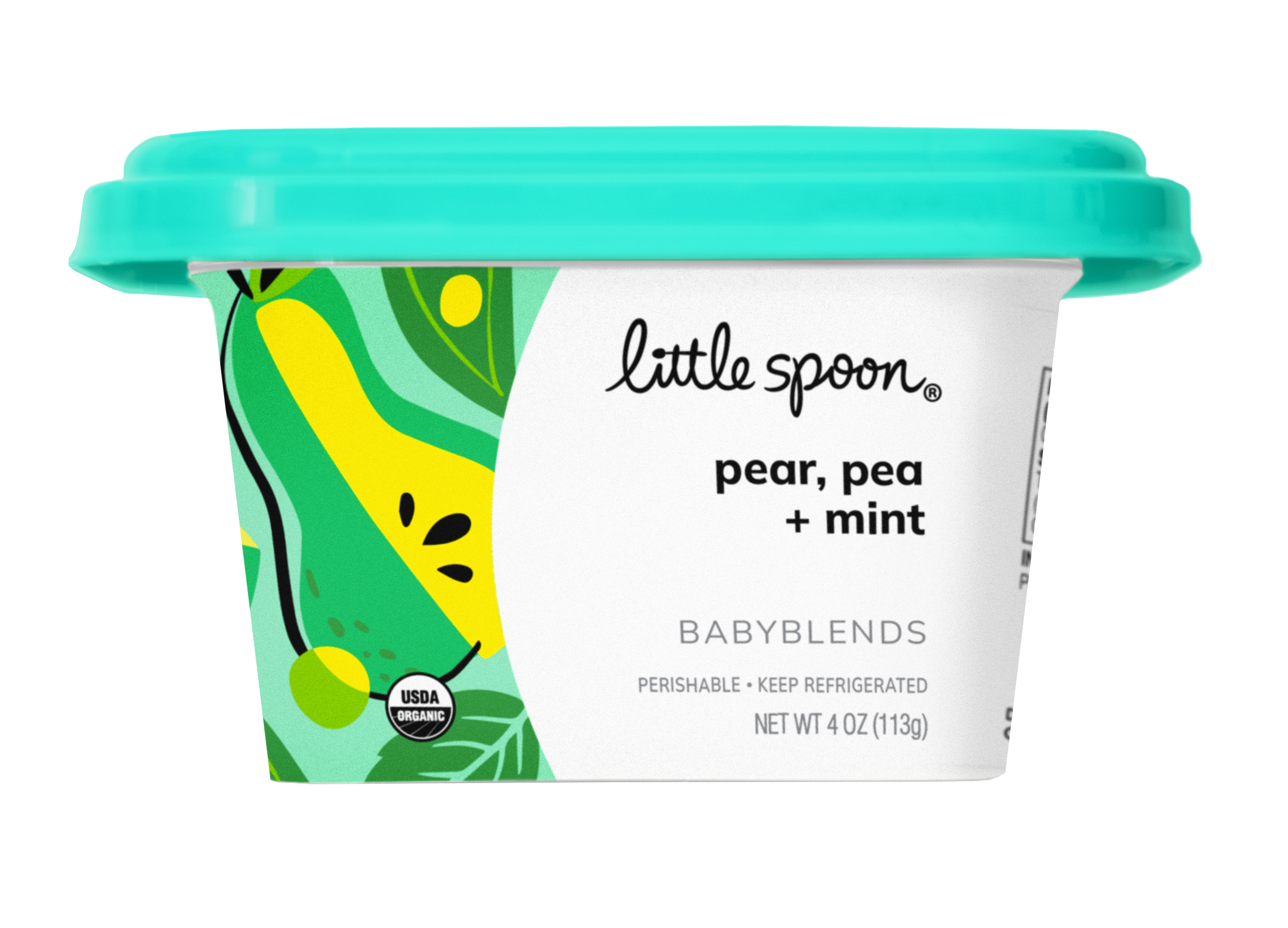 Pear, Pea + Mint
