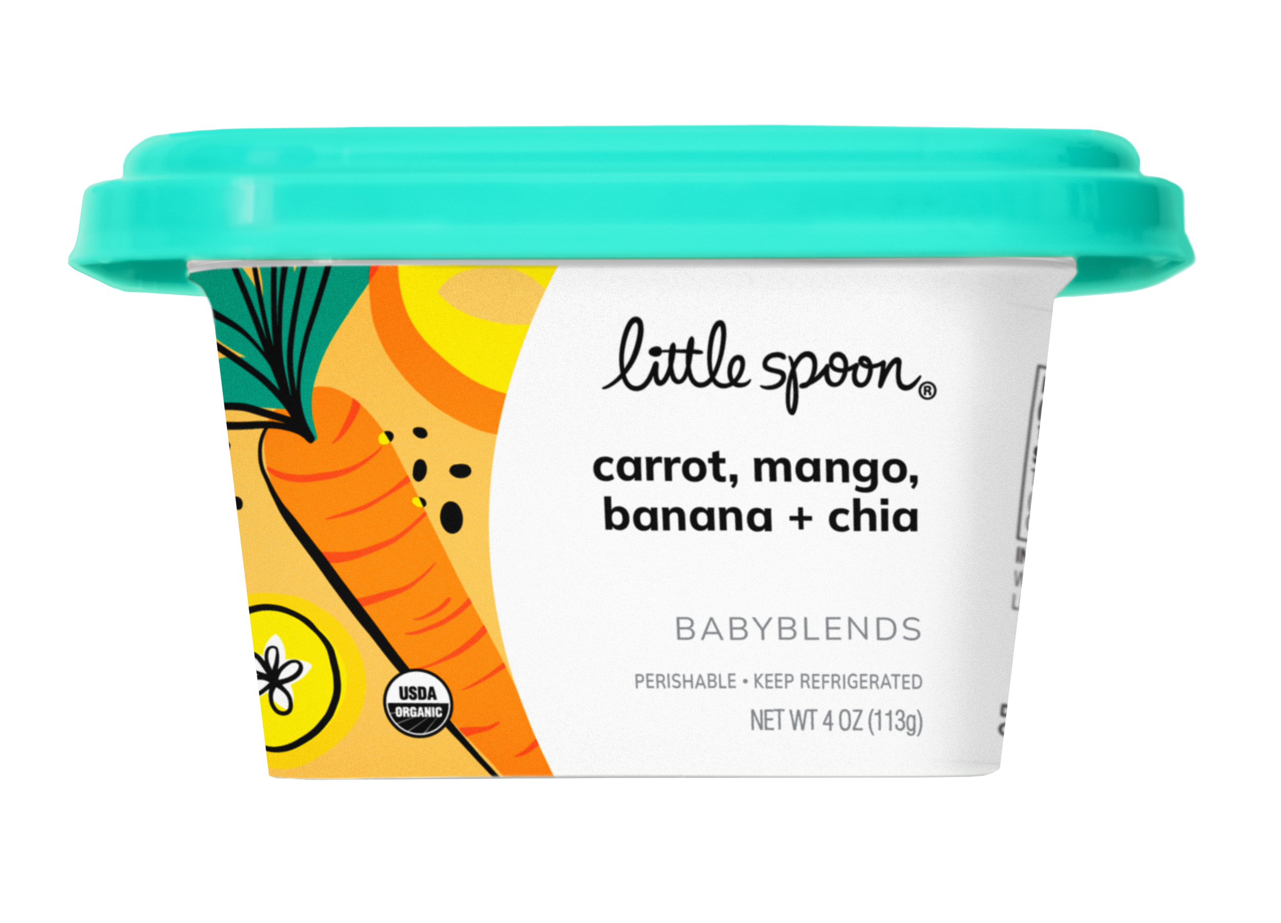 Carrot, Mango, Banana + Chia