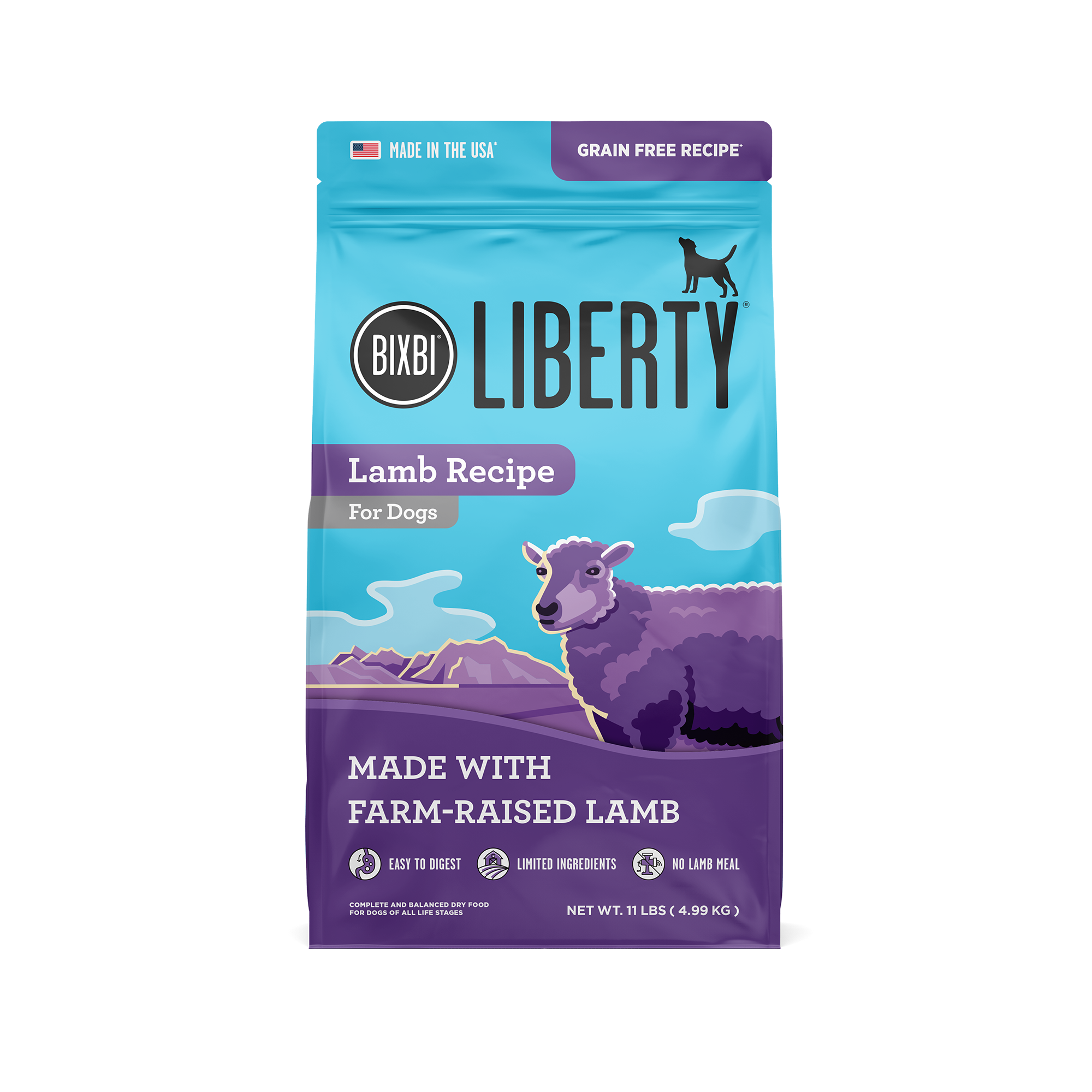 Liberty® Dry Food for Dogs – Lamb Recipe, 11 lb