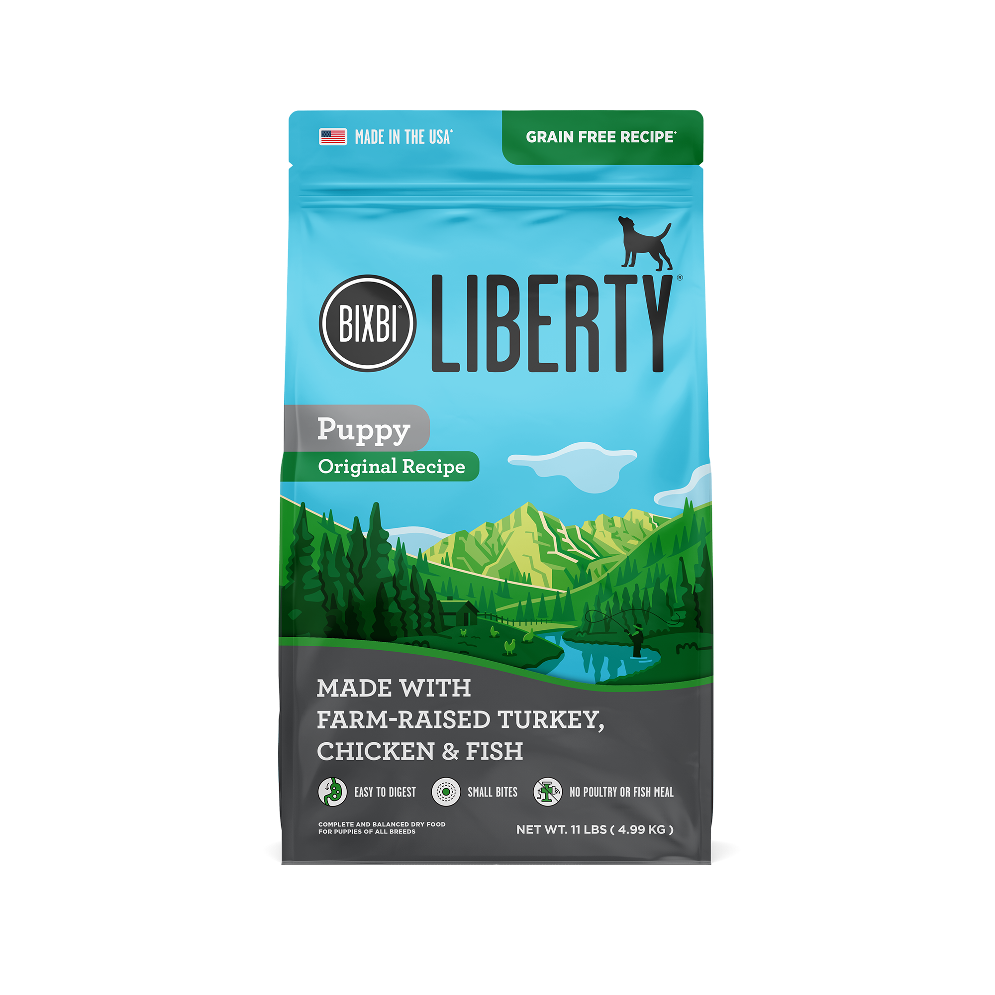 Liberty® Dry Food for Dogs – Original Recipe Puppy, 11 lb