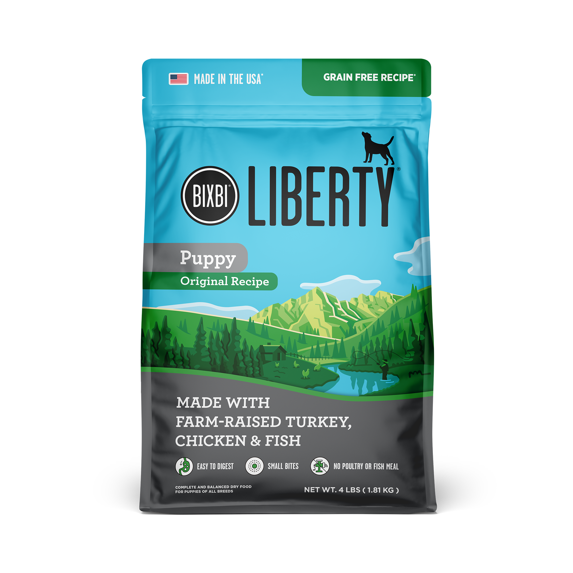 Liberty® Dry Food for Dogs – Original Recipe Puppy, 4 lb