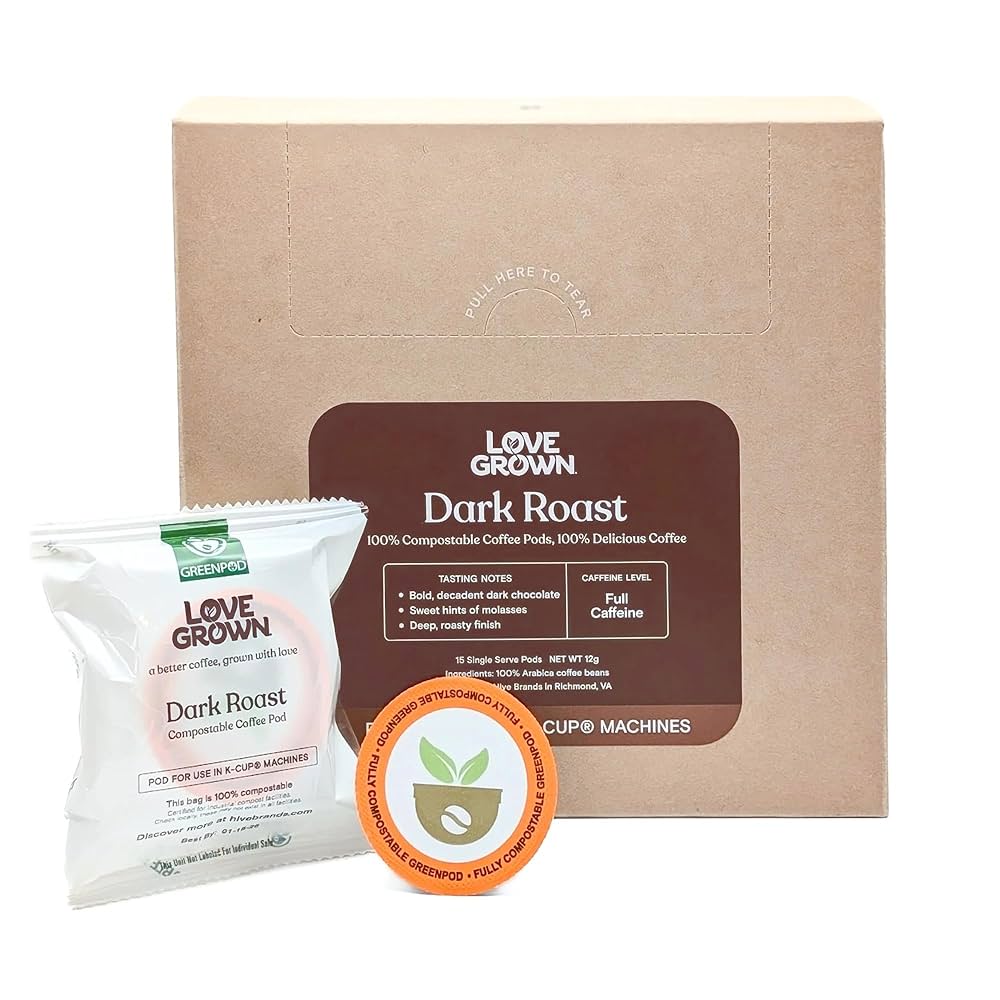 Dark Roast Compostable Coffee Pods