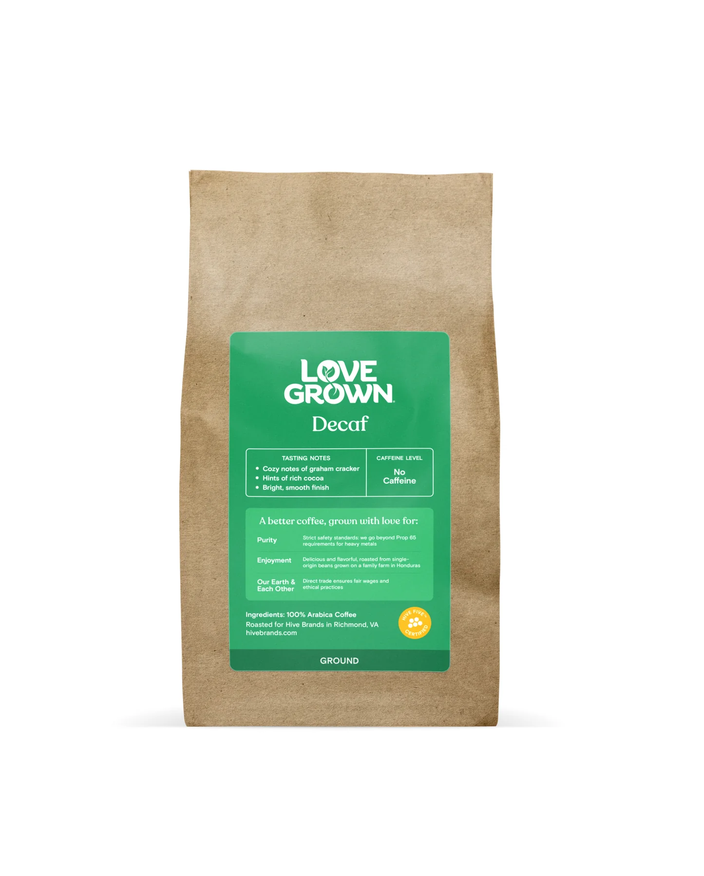 Decaf Medium Roast Ground Coffee