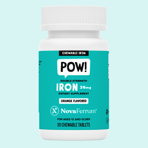 POW – 36mg Chewable Iron