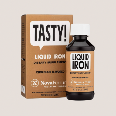 TASTY – Chocolate Pediatric Drops Liquid Iron