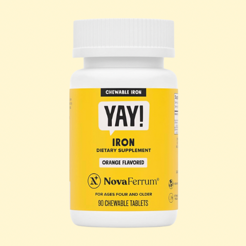 YAY – 18mg Chewable Iron