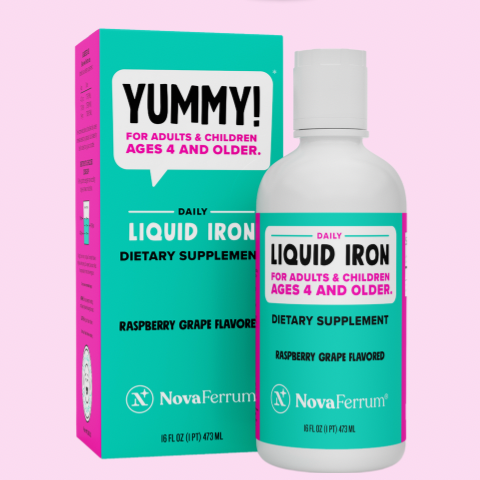 YUMMY 16 fl oz – Liquid Iron Supplement