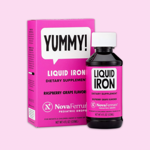 YUMMY – Raspberry Grape Liquid Iron