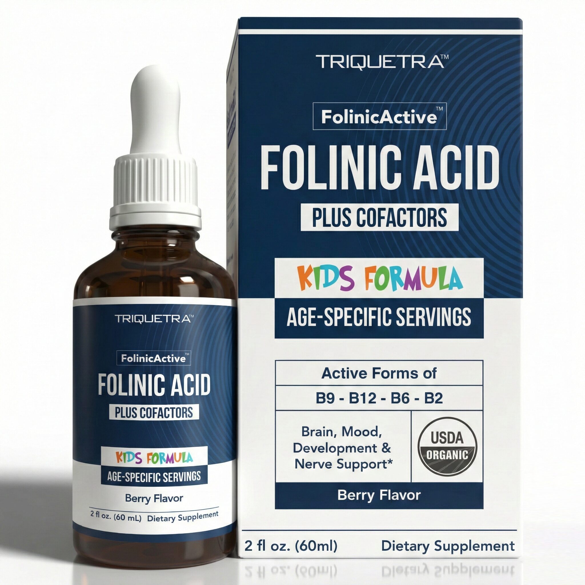 Organic FolinicActive (2 oz) Kids – Berry Flavor