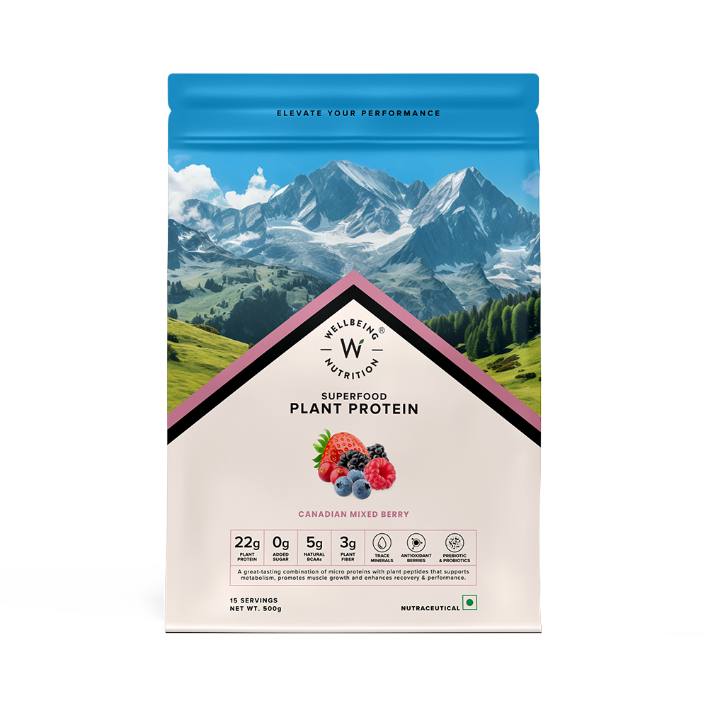 Superfood Plant Protein – Canadian Mixed Berry
