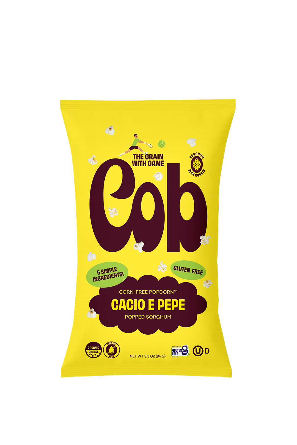 Cacio e Pepe Corn-Free Popcorn, 1oz