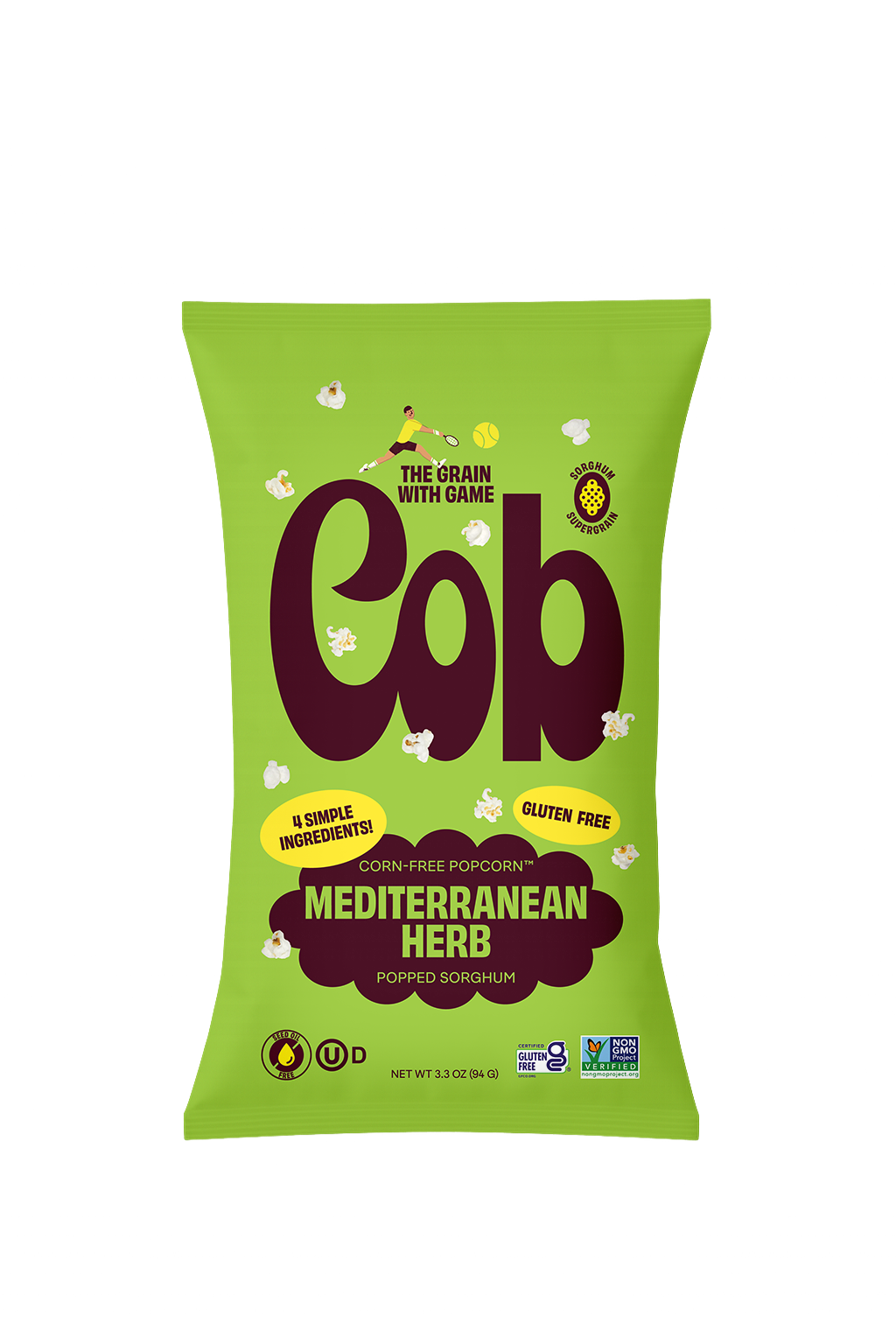 Mediterranean Herb Corn-Free Popcorn 1oz