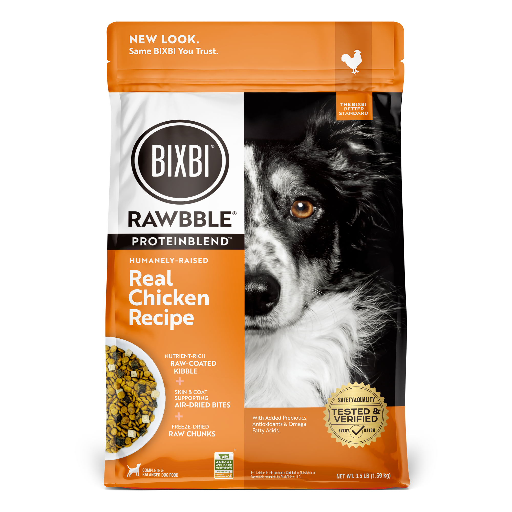 BIXBI® Protein Blend  Dry Food for Dogs – Chicken Recipe, 3.5 lb