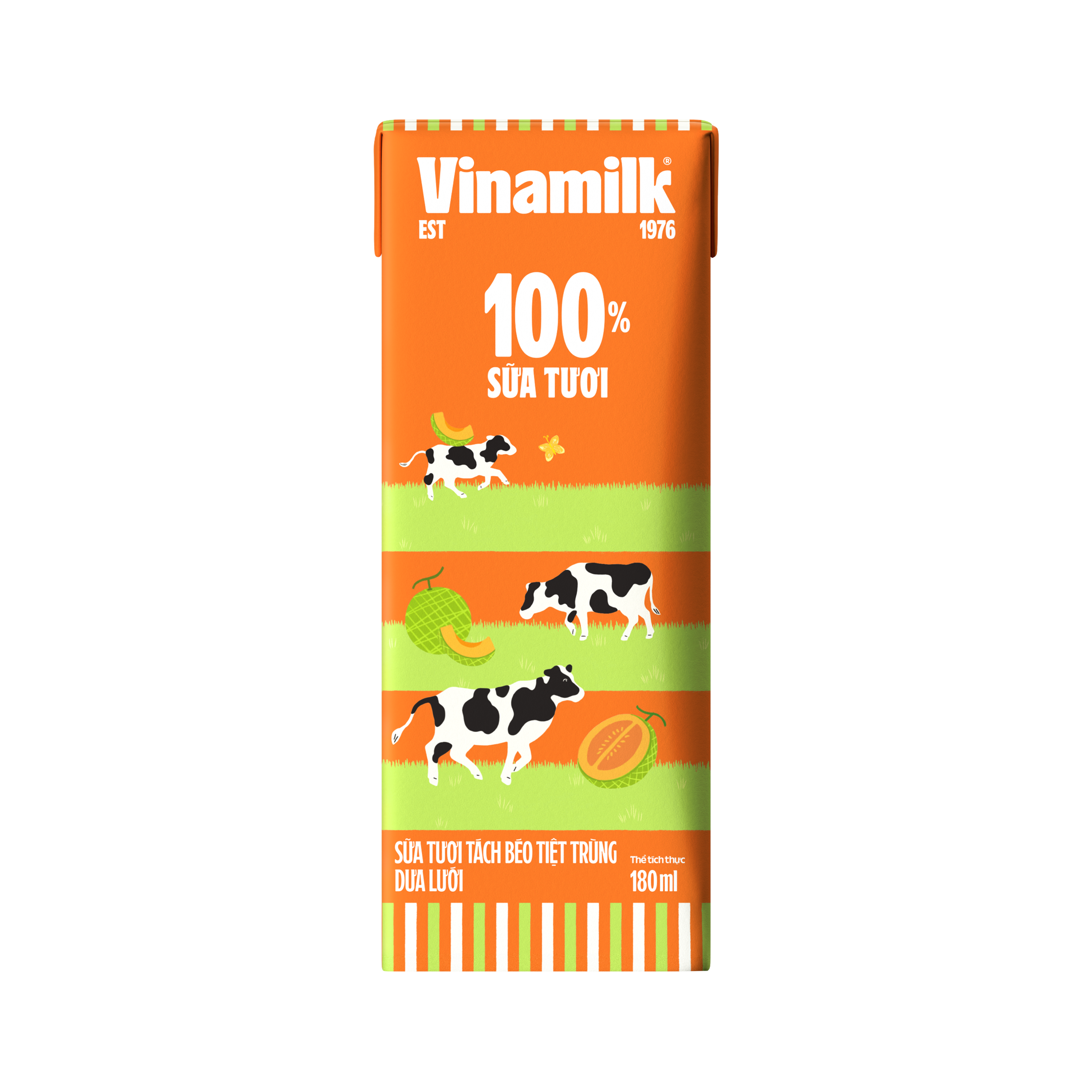 Vinamilk 100% Fresh Milk – UHT Fresh Milk – Melon
